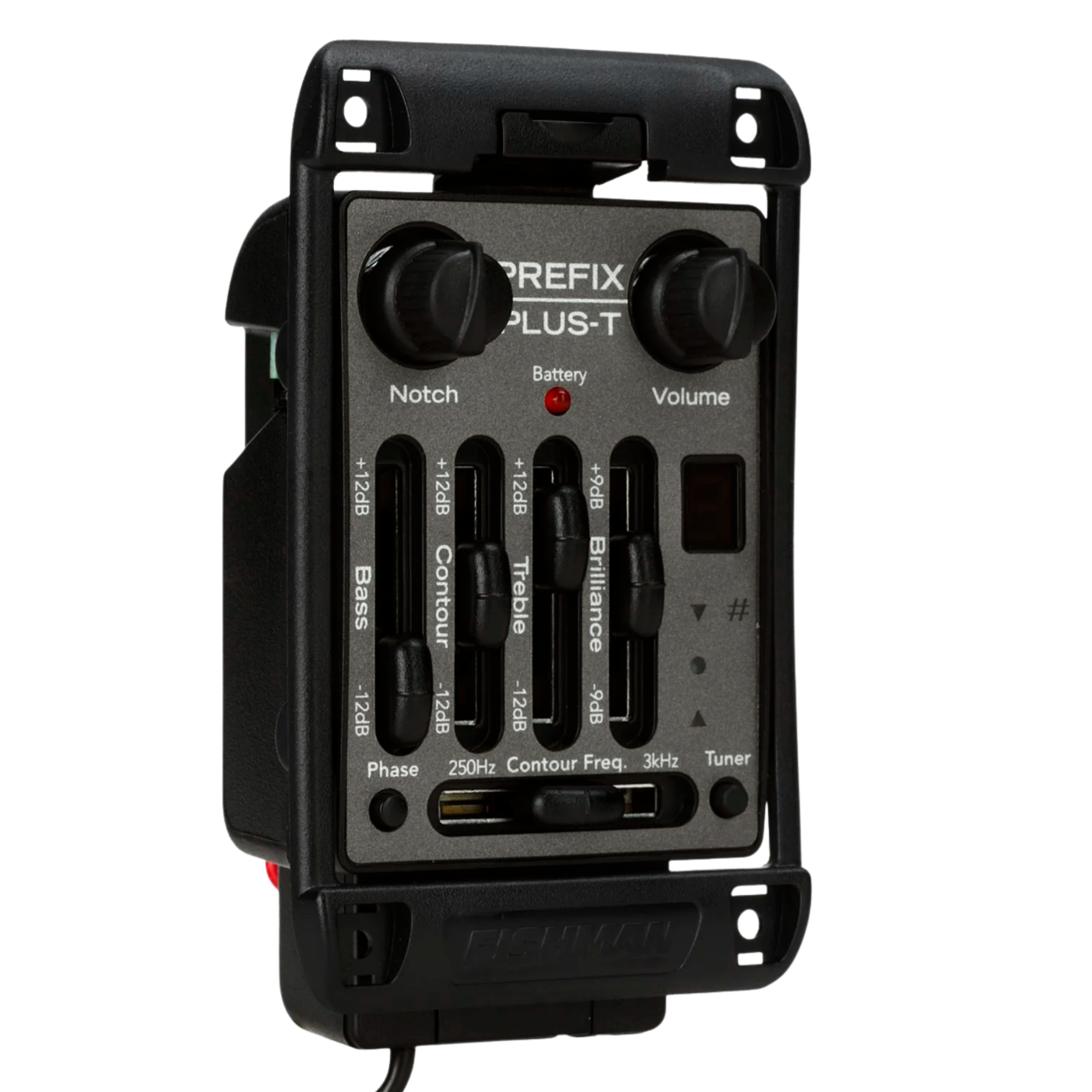 Captador e Pré Fishman PRO-MAT-PT4 Prefix Plus-T para Violão Eletroacústico