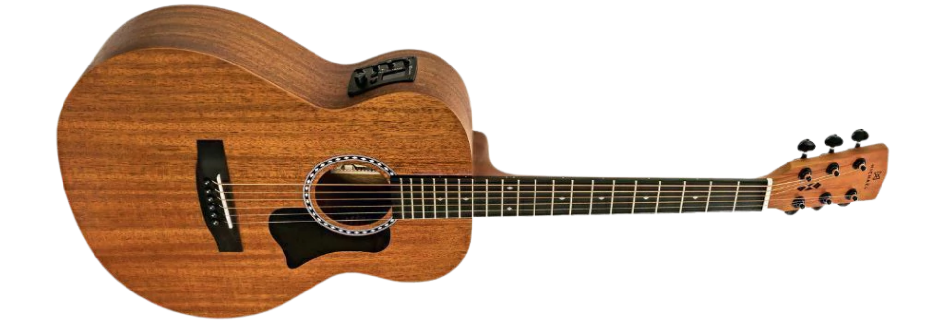 Violão Eletroacústico Aço Michael Mysa VMM110 MH Mahogany Mini GS com Equalizador Effex e Captador Piezo
