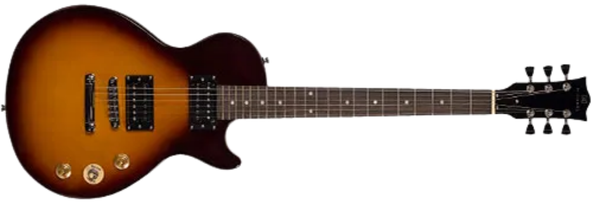 Guitarra Michael GML300 HS Honey Sunburst LP Special 6 Cordas 2 Humbuckers Tune-O-Matic Extra-Jumbo