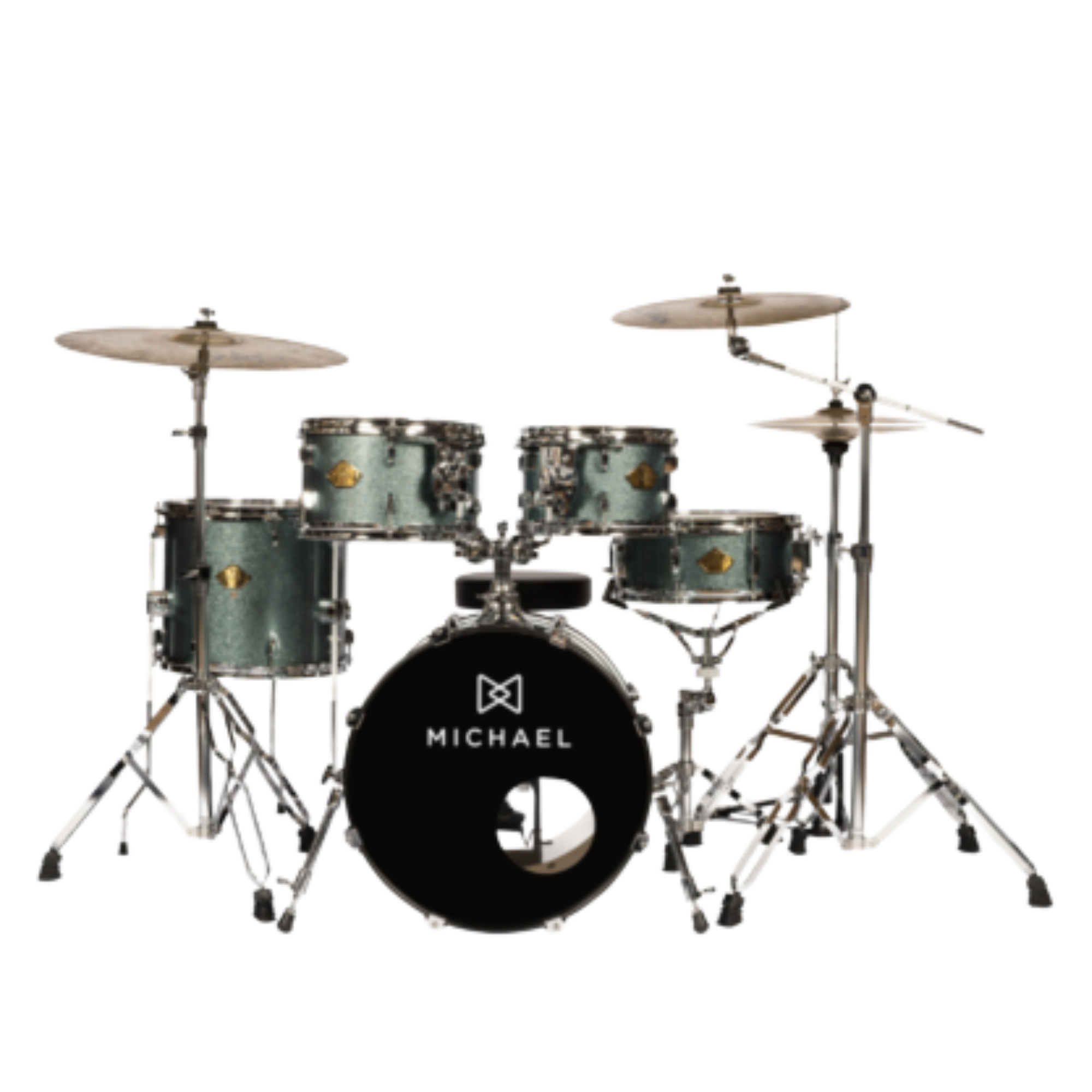 Bateria Michael Legacy DML418 SWR Bumbo 18" 2 Tons com Sistema M.S.3 e Ferragens Reforçadas