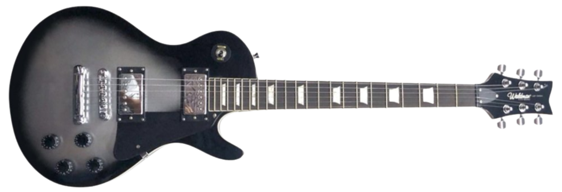 Guitarra Waldman GLP-250 LP HH SVB Silver Burst com 2 Captadores Humbucker