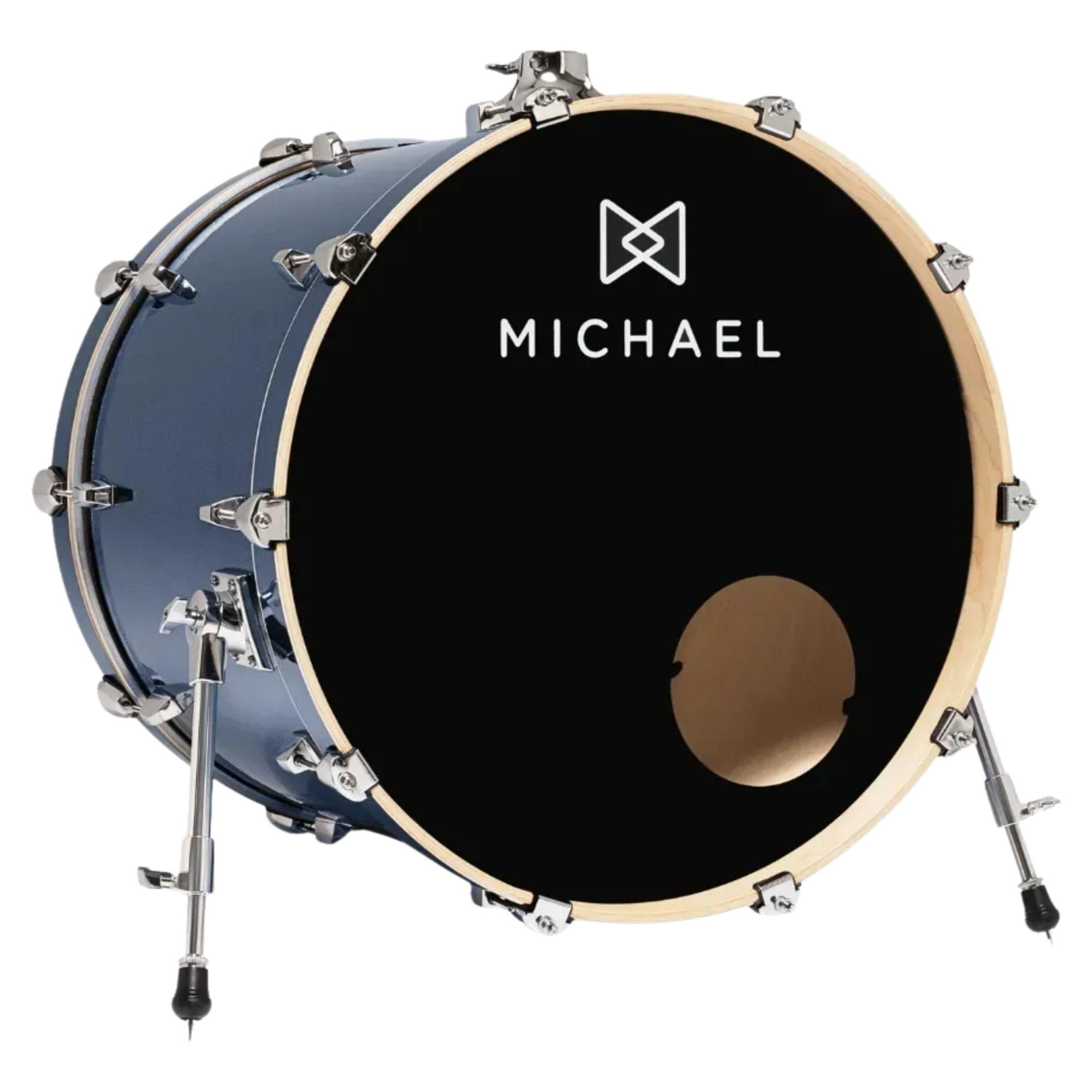 Bumbo Michael Legacy DMB B2218 DBL Deep Blue 22"x18" em Birch e Poplar