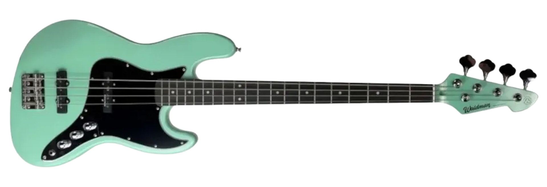 Contrabaixo Waldman GJJ110 MGR Metallic Green Jazz Bass 4 Cordas Passivo e Bag