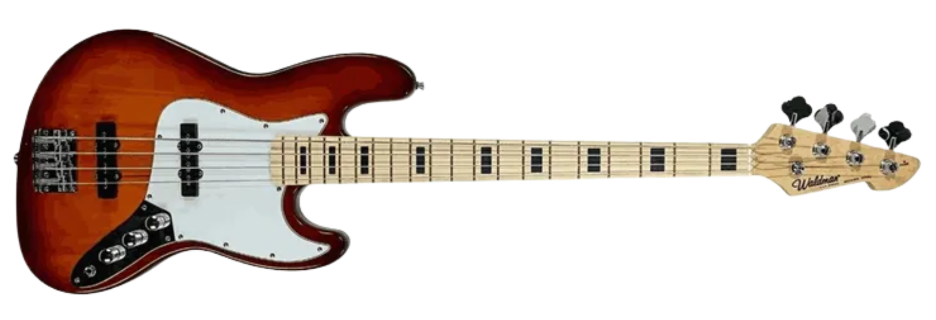 Contrabaixo Waldman GJJ-200X TS Tobacco Sunburst Jazz Bass 4 Cordas Passivo