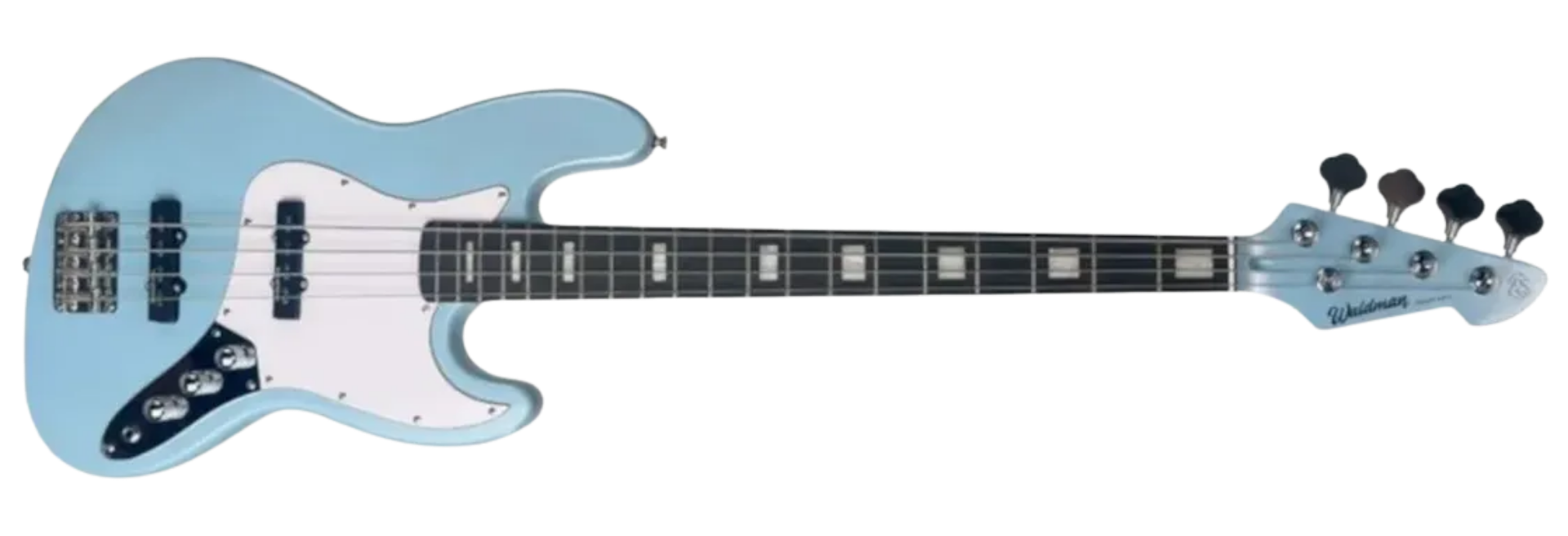 Contrabaixo Waldman GJJ210X MBL Metallic Blue Jazz Bass 4 Cordas Passivo e Bag