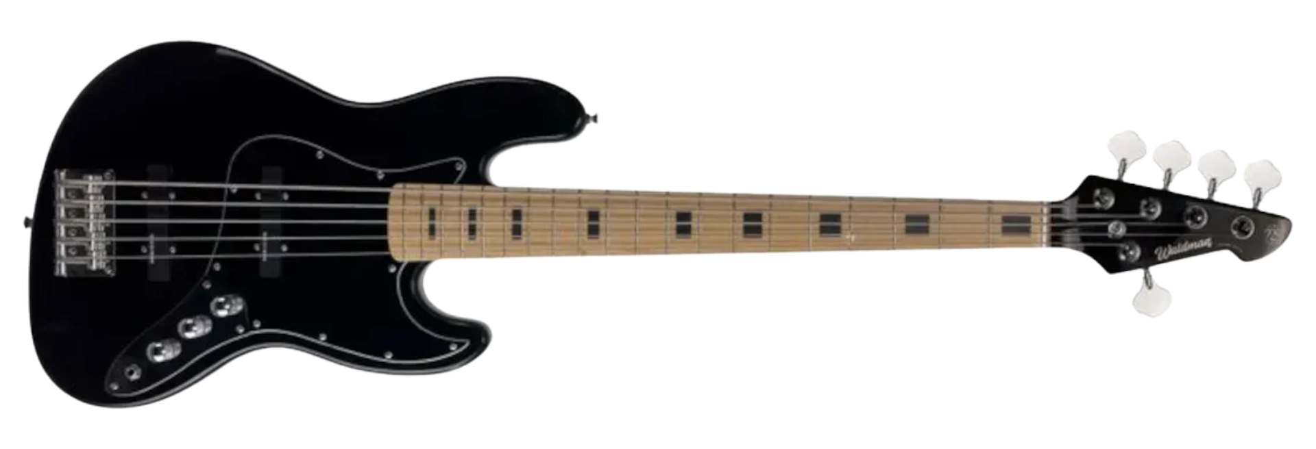 Contrabaixo Waldman GJJ215X SPBK Sparkle Black Jazz Bass 5 Cordas Passivo e Bag