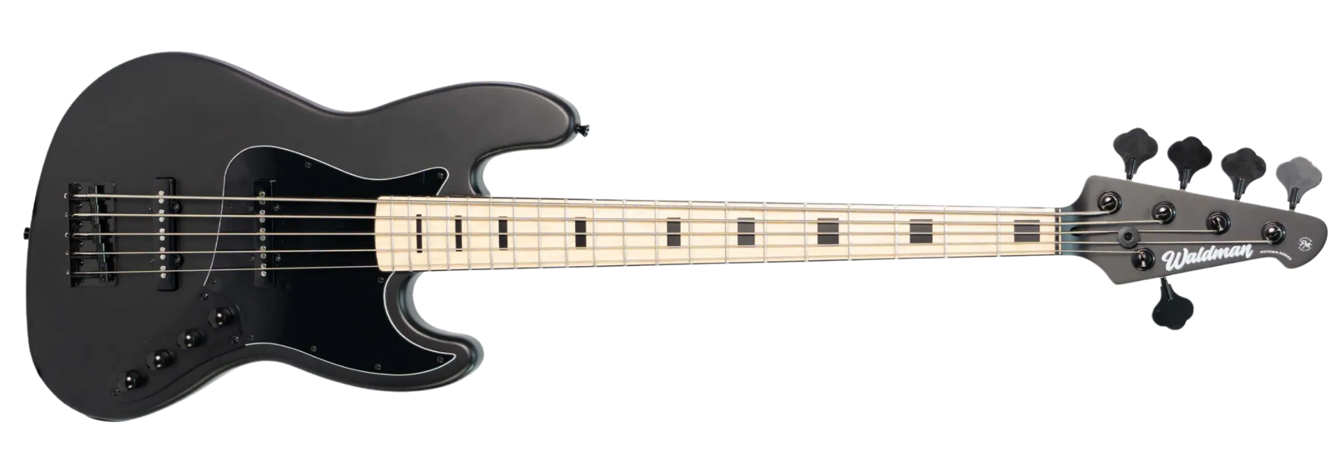 Contrabaixo Waldman GJJ405A BKS Black Satin Jazz Bass 5 Cordas Ativo