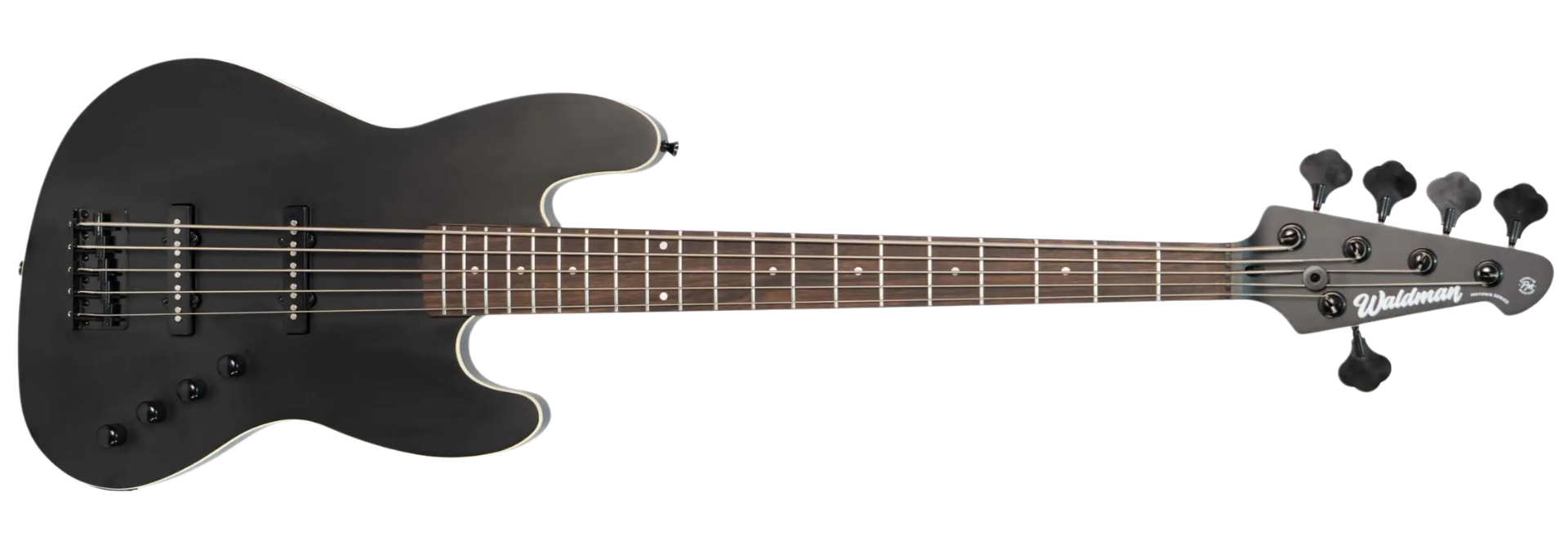 Contrabaixo Waldman GJJF355A BKS Black Satin Jazz Bass 5 Cordas Ativo
