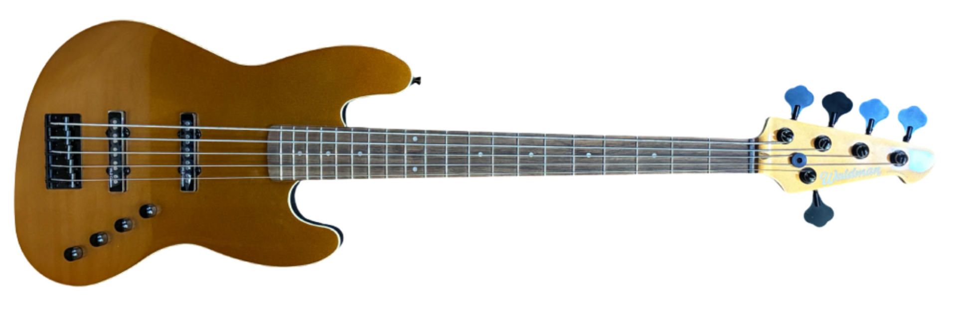 Contrabaixo Waldman GJJF355A CP Cream Pearl Jazz Bass 5 Cordas Ativo