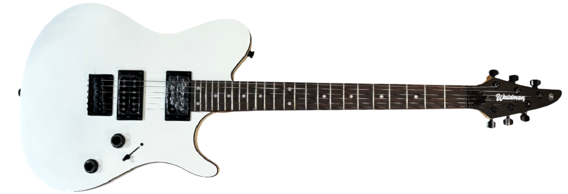 Guitarra Elétrica Waldman GTE-400 WHS White Satin Telecaster HH