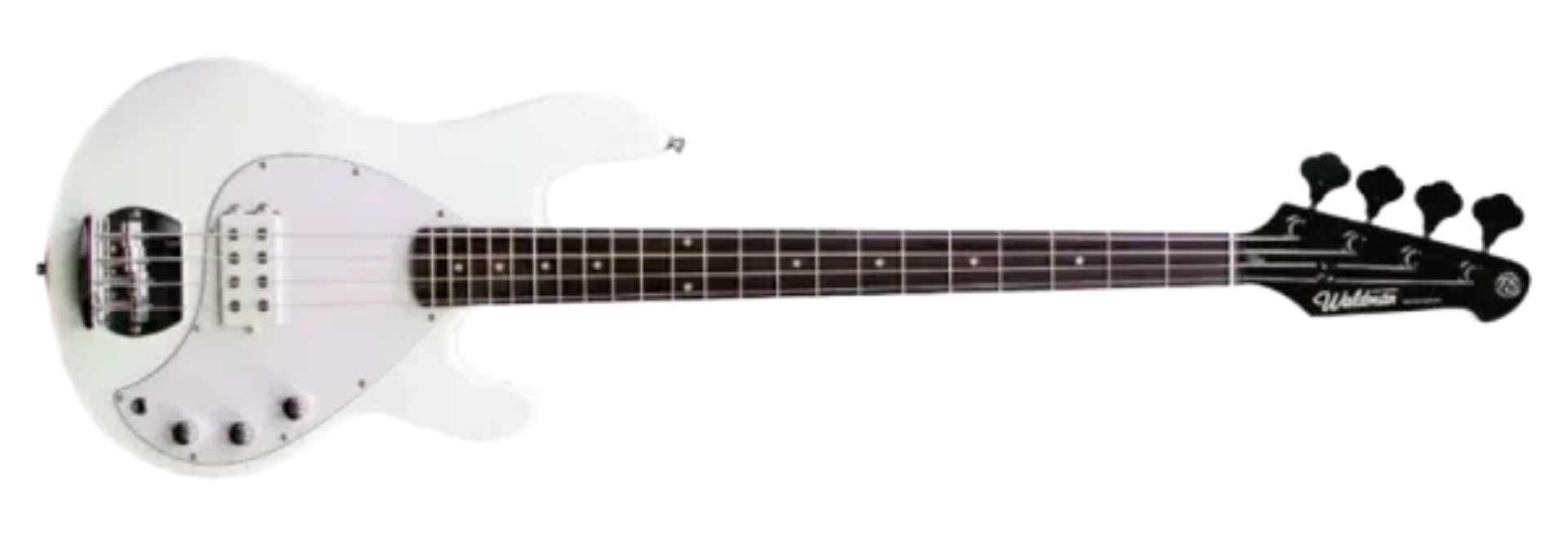 Contrabaixo Waldman MB-100 WH White 4 Cordas Music Man Humbucker
