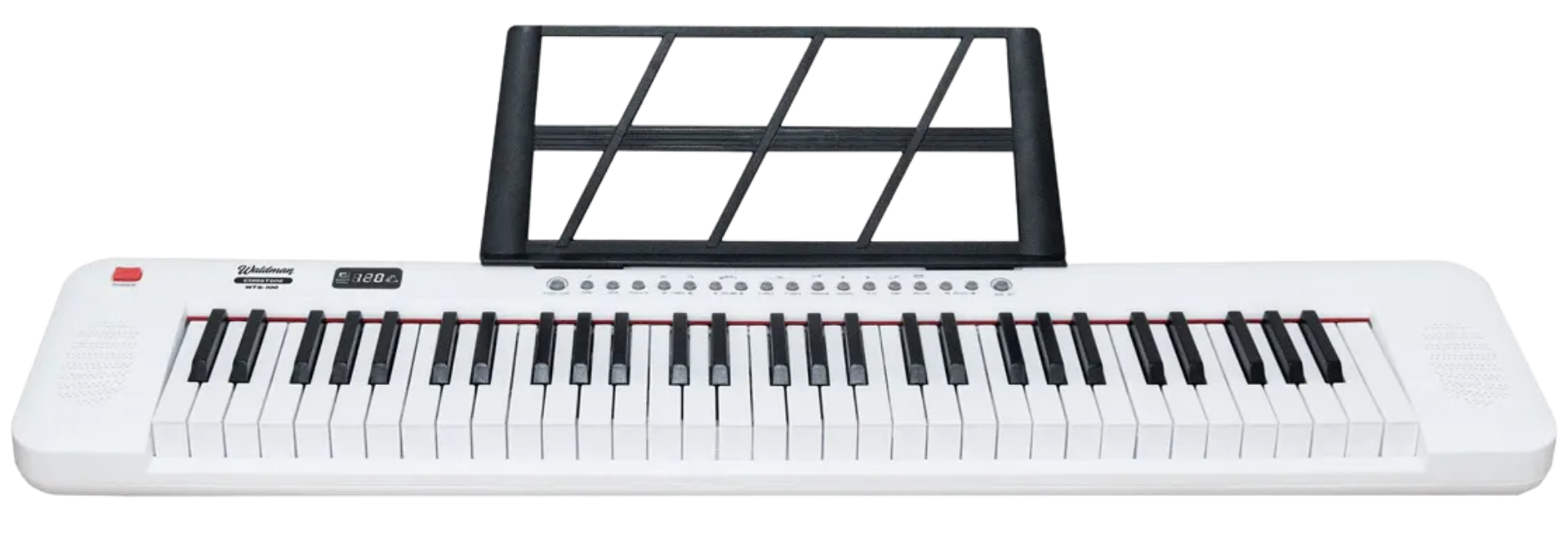 Teclado Waldman ClassTone WTS-100WH WH White 61 Teclas 200 Timbres e 200 Ritmos