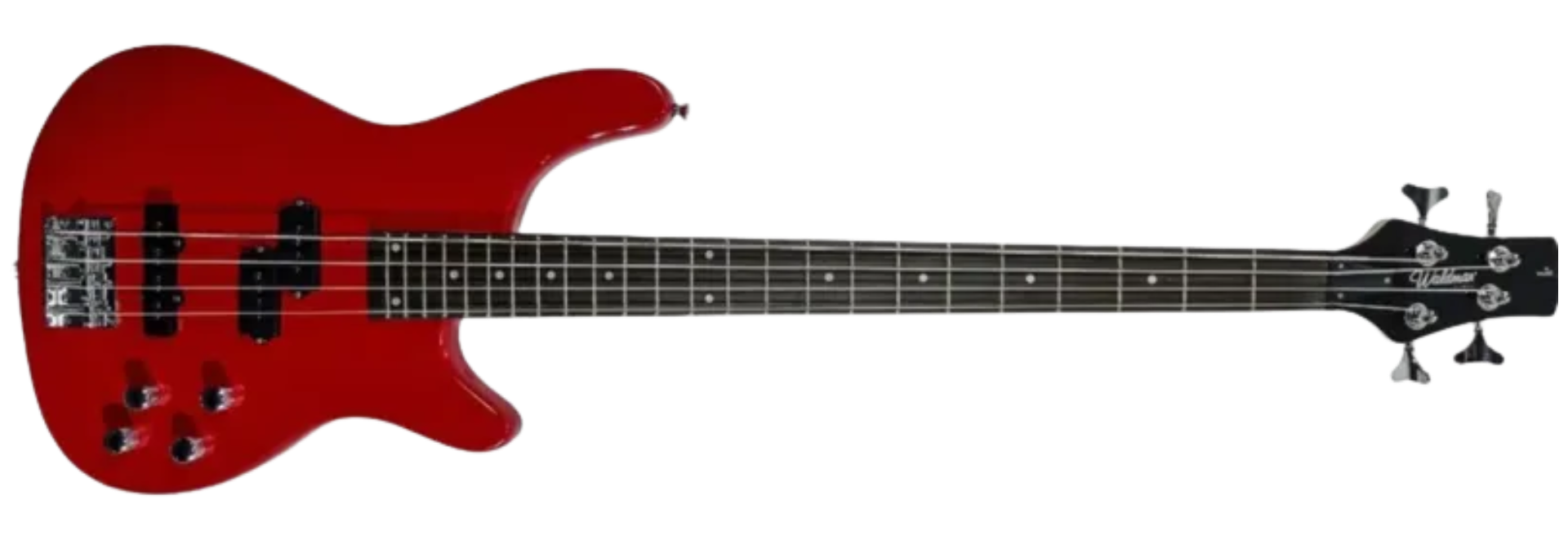 Contrabaixo Waldman GBW-100A RD Red Ativo 4 Cordas Precision Jazz