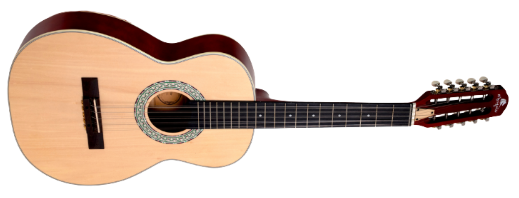 Viola Eletroacústica Marquês VIL-07NSEL Natural Fosco Clássica Passiva com Braço Cedro e Escala Techwood