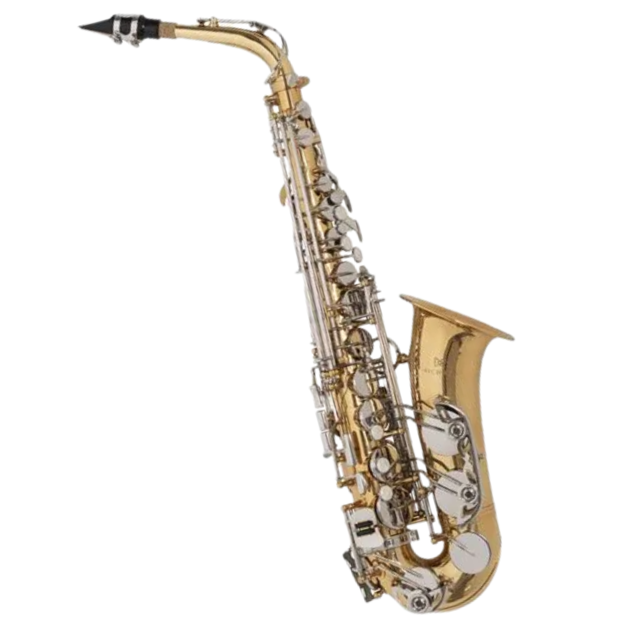 Saxofone Alto Michael Essence WASM32 Eb Laqueado com Chaves Niqueladas Campana Ornamentada