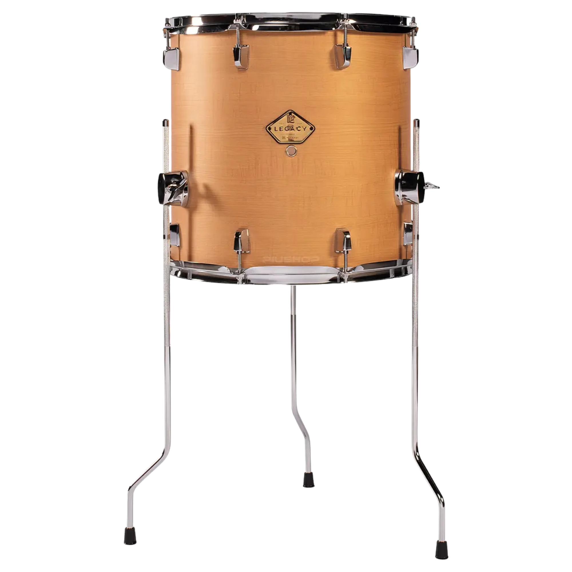 Surdo para Bateria Michael Legacy DMLF1414 WSM Warm Silky Mustard 14" x 14" Casco Poplar com Pés Extralongos