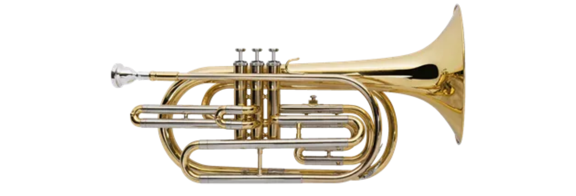 Trombone de Marcha Michael WTMM35N Bb Laqueado Campana 222mm Válvulas Inox