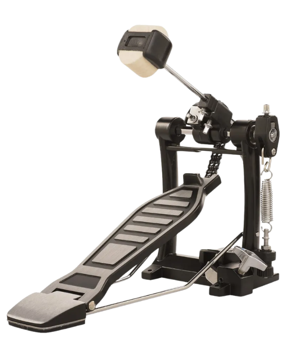 Pedal de Bumbo Michael DMHP400 para Bateria com Corrente Dupla Ajuste de Tensão e Batedor 4 Faces