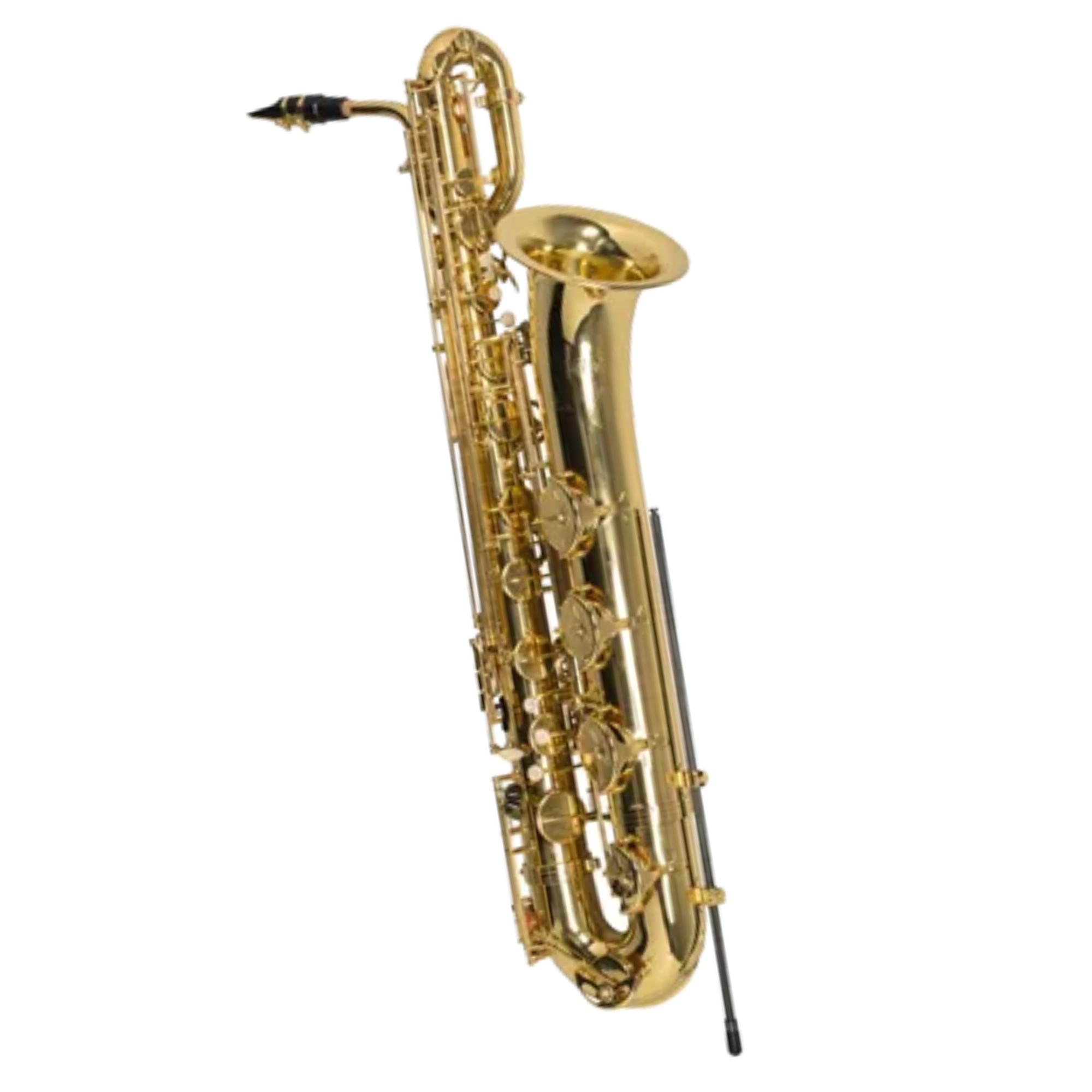 Saxofone Barítono Michael WSBM35N Eb Laqueado Campana Ornamentada e Case