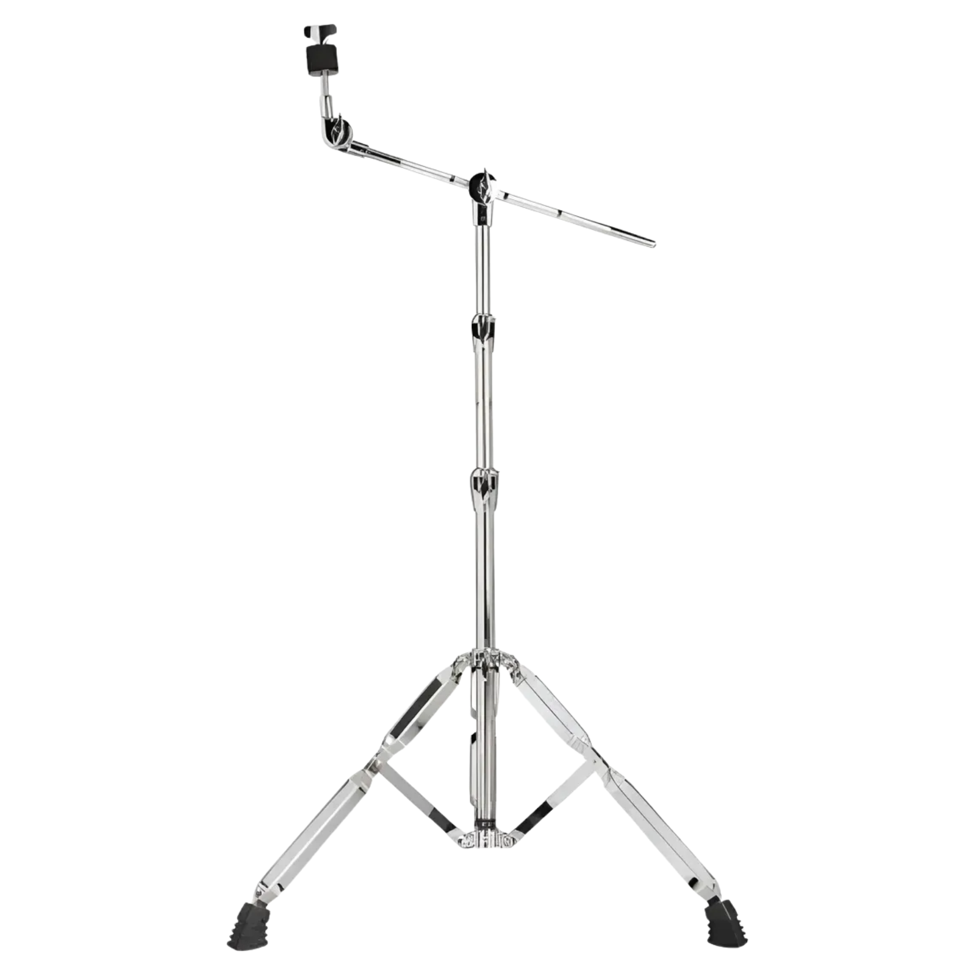 Estante Girafa para Bateria Michael DMHB600 Cromada 3 Estágios com Pés Duplos