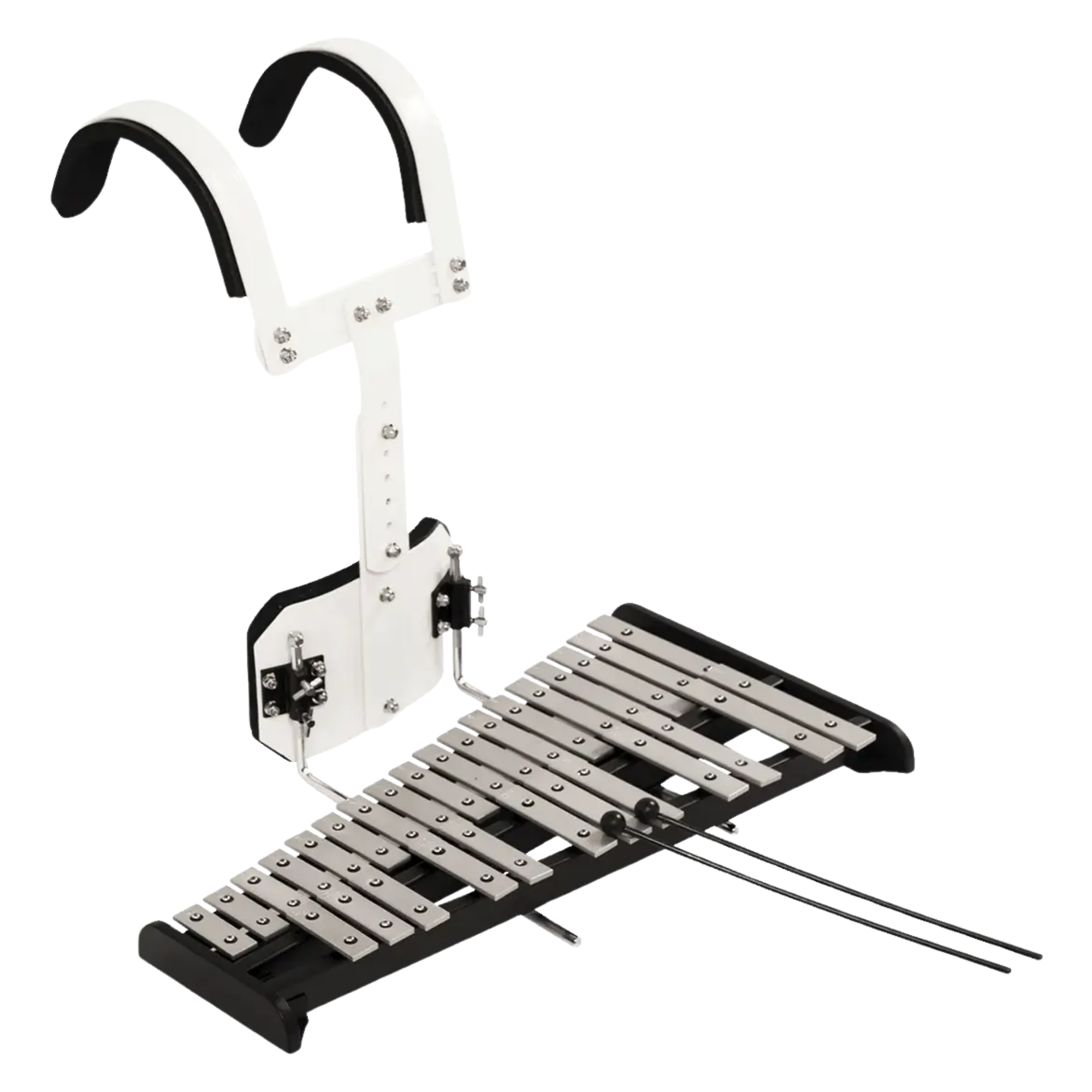 Glockenspiel de Marcha Michael DGM232 Teclas em Alumínio com Colete e Baquetas