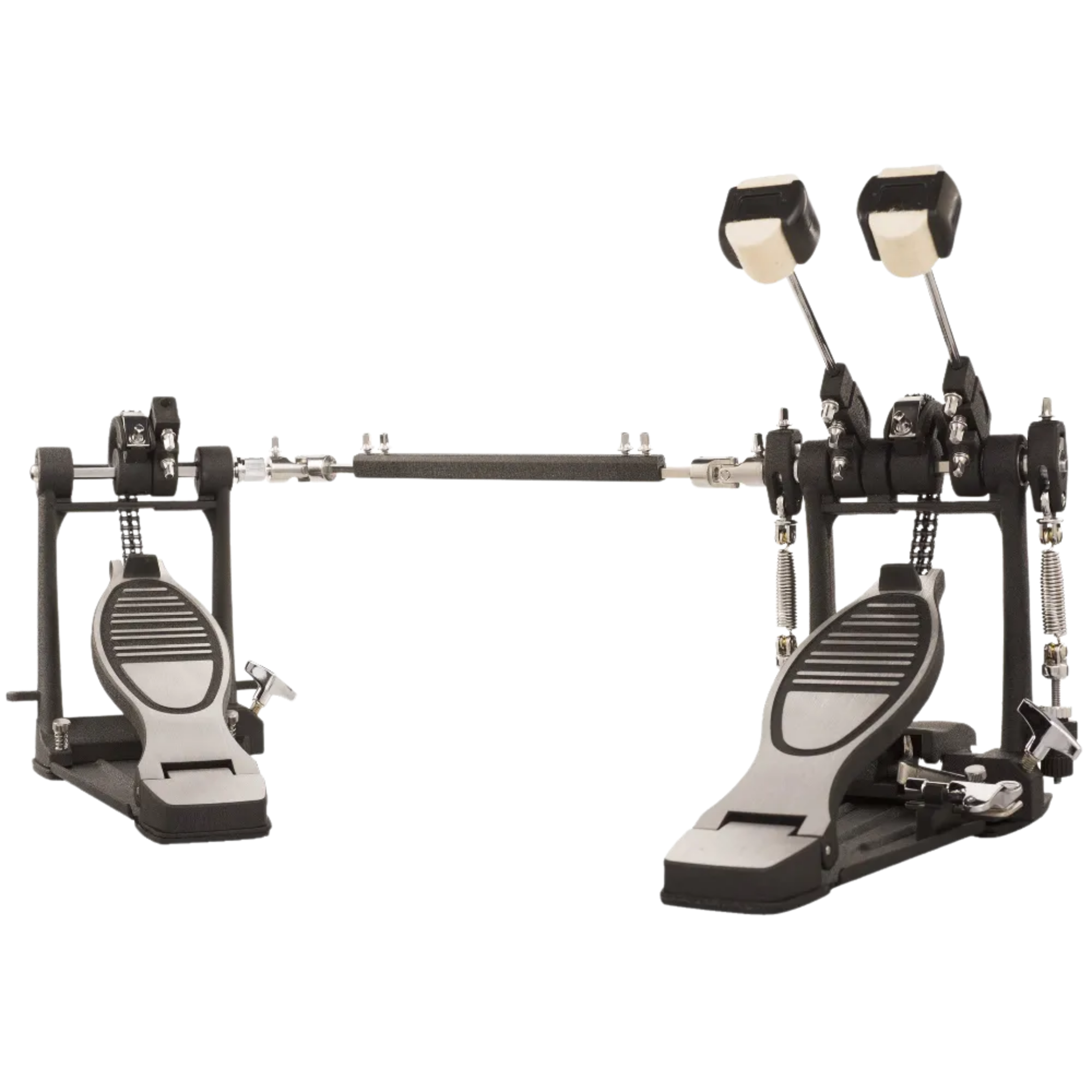 Pedal Duplo para Bumbo Michael DMHP430 Corrente Dupla com Batedor Multiface