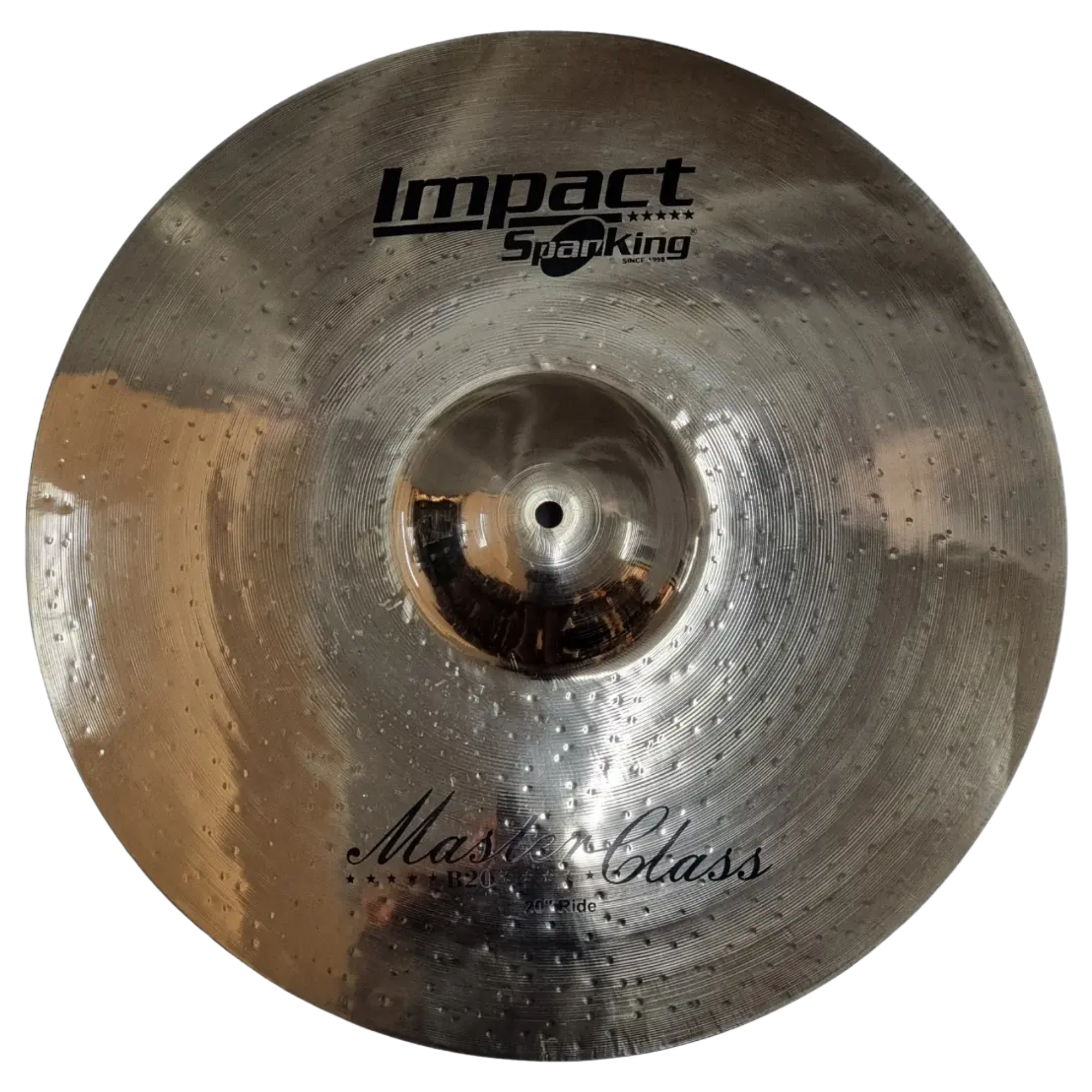 Prato Impact Master Class B20 20" Ride Condução Spanking Bronze B20 Profissional para Bateria