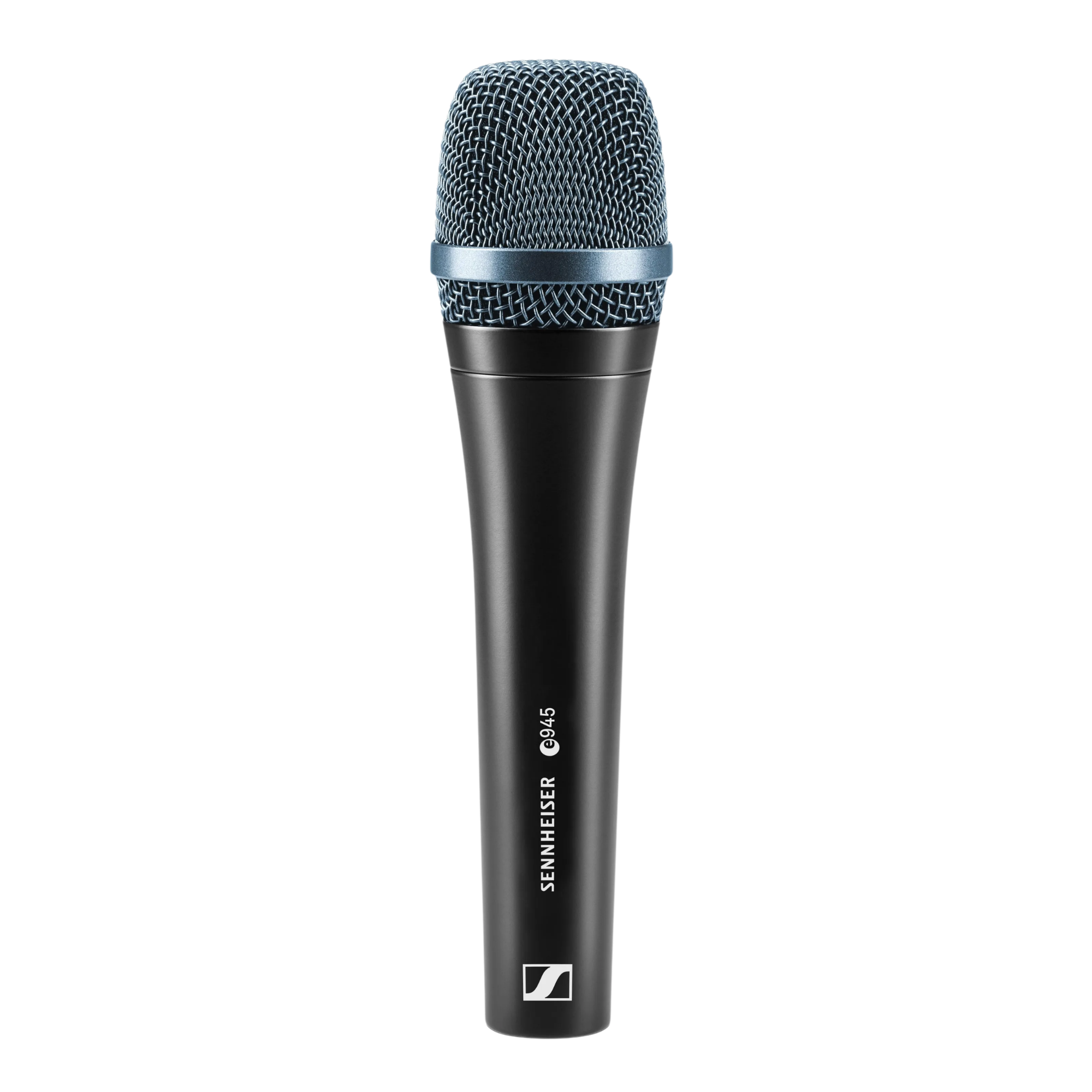 Microfone Dinâmico Sennheiser e 945 Supercardioide para Vocal com Corpo Metálico e Cápsula Shock-Mounted