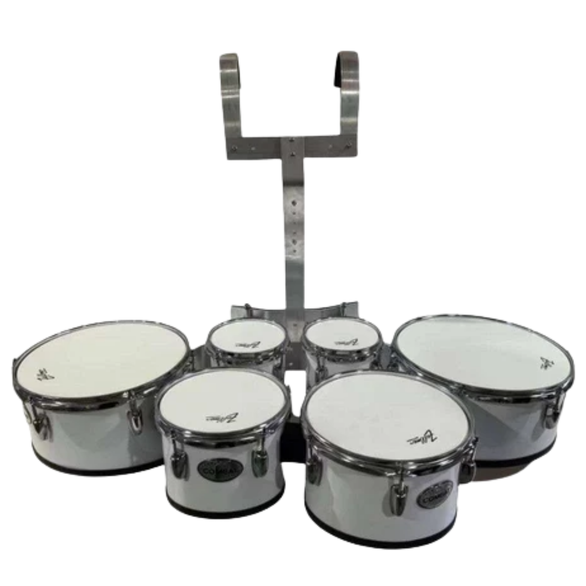 Sextotons de Fanfarra Sextoton Combat 6 Tons 6” 6” 8” 10” 12” 13” para Marcha com Carrier