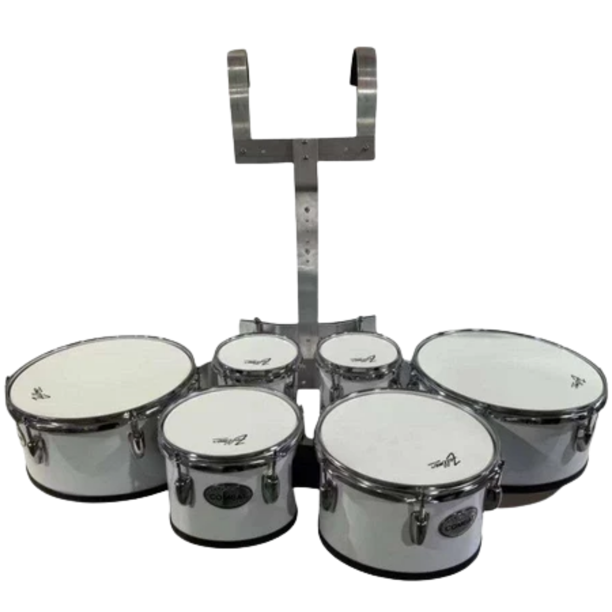 Sextotons de Fanfarra Sextoton Combat 6 Tons 6” 6” 8” 10” 12” 13” para Marcha com Carrier