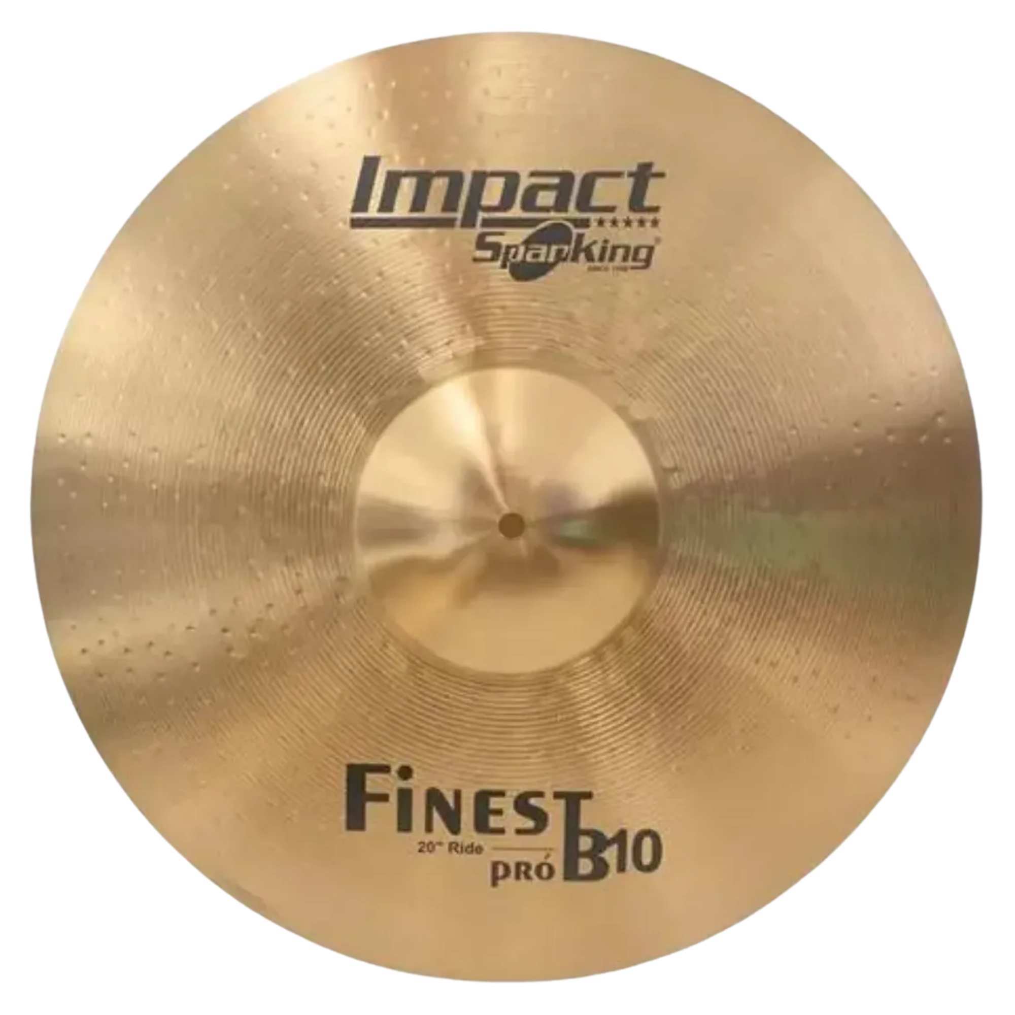 Prato Ride Spanking Impact Finest B10 20” de Condução para Bateria Acústica