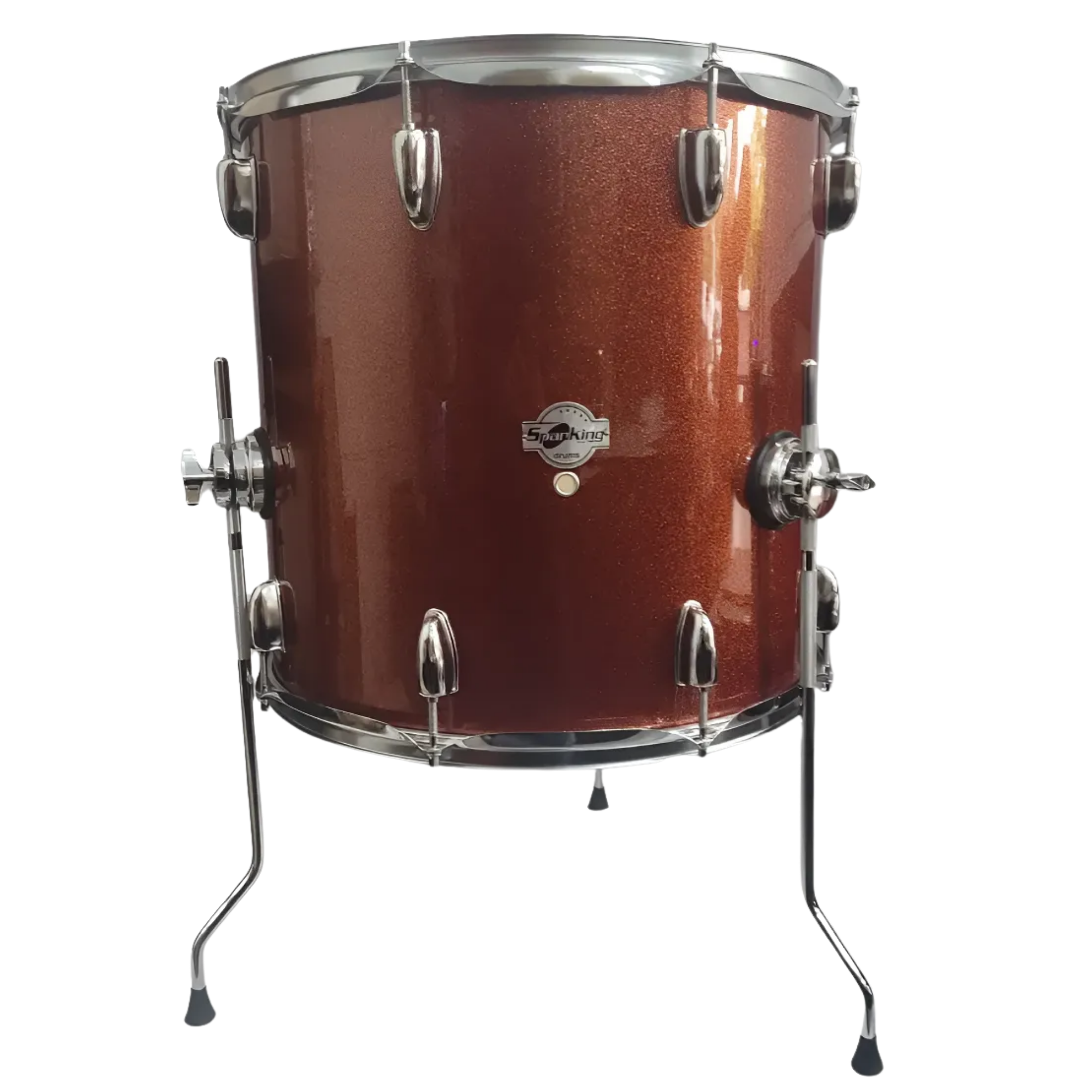 Surdo Spanking 16” x 16” Orange Sparkle 8 Afinações