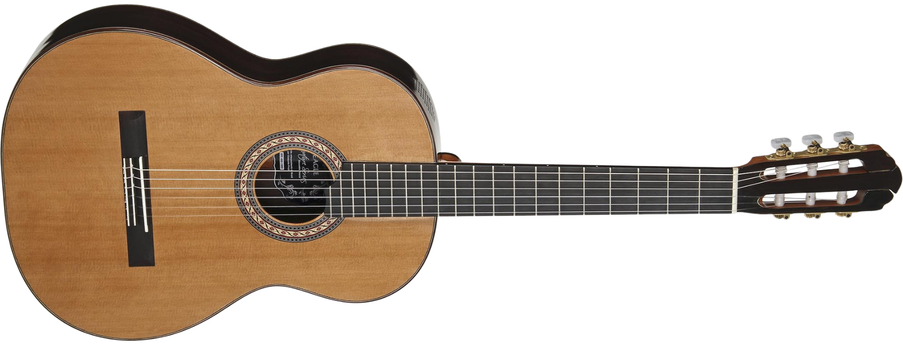 Violão Acústico Nylon Eagle Royal Series ERY 860 All Solid Tampo Cedro Canadense AAA Jacarandá Indiano Maciço