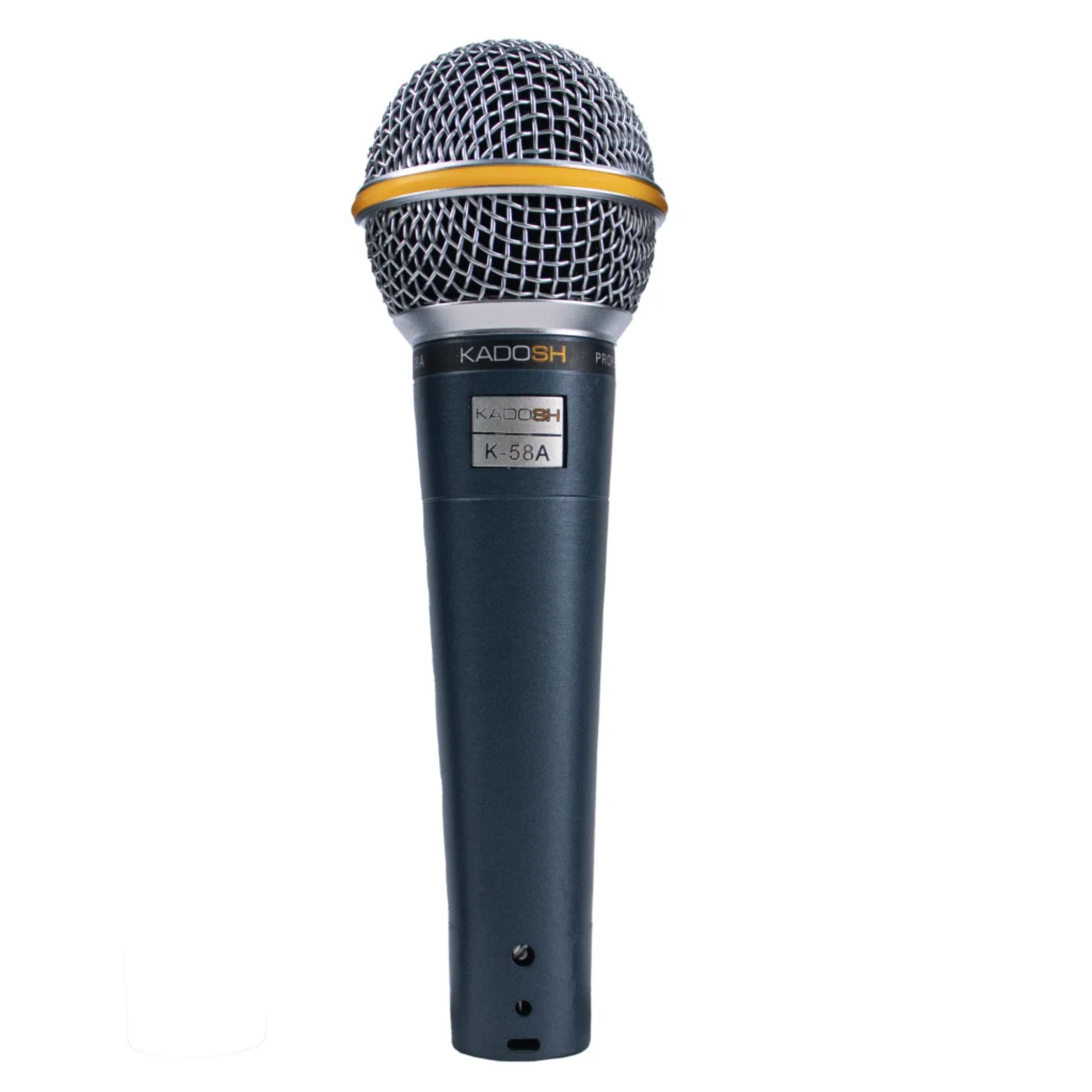Microfone Dinâmico Kadosh K58A Cardioide sem Chave On/Off com Resposta de Frequência de 60Hz a 17kHz