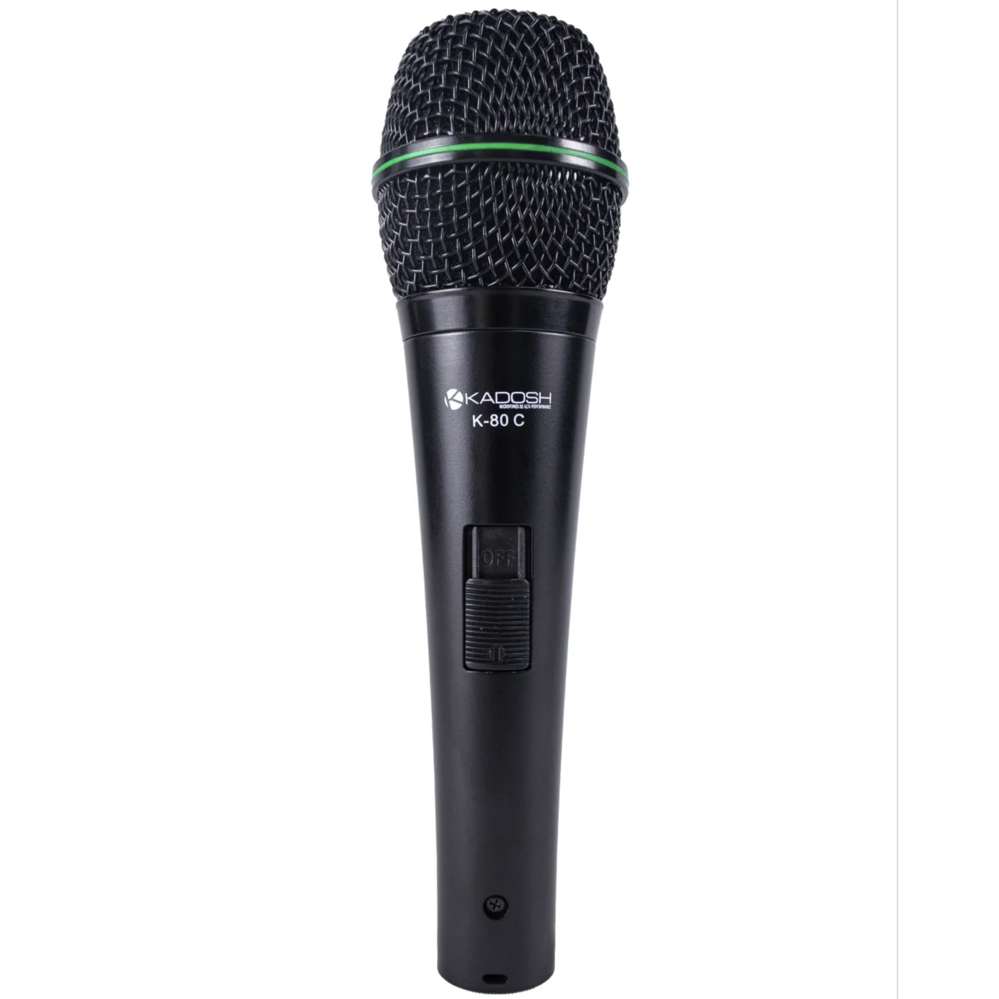 Microfone Condensador Cardioide Kadosh K80C com Saída XLR Balanceada 60Hz–16kHz