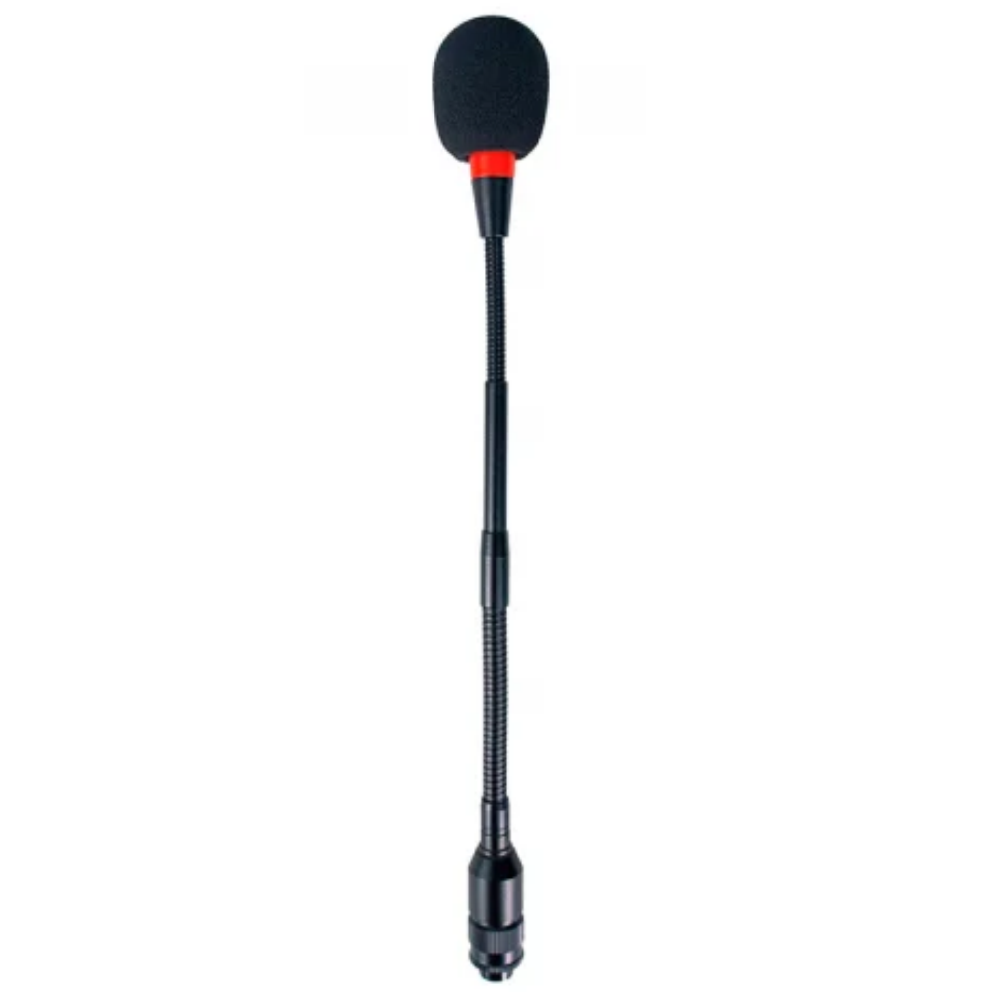 Microfone Gooseneck Kadosh KG-745C Condensador Cardioide com Haste Metálica Flexível de 45 cm, Base com Botão On/Off e Phantom Power