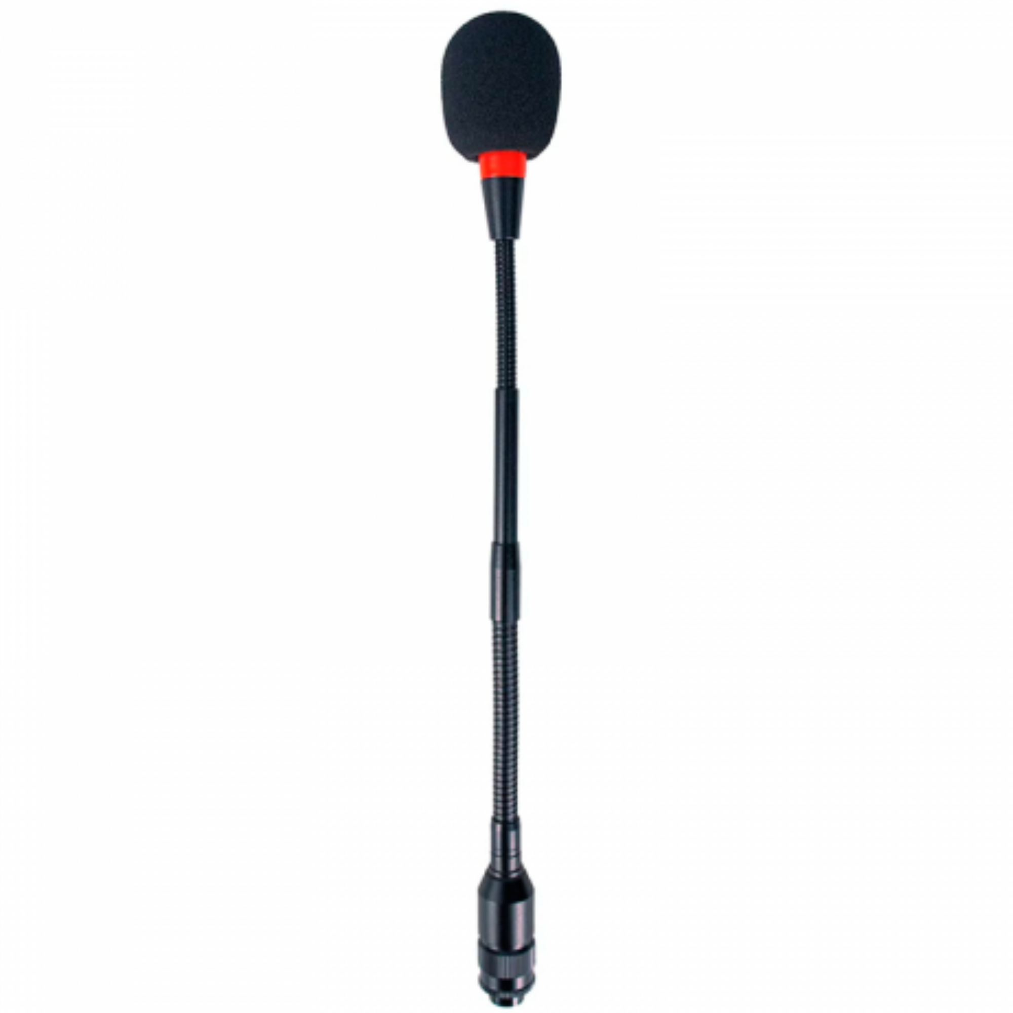 Microfone Gooseneck Kadosh KG-745C Condensador Cardioide com Haste Metálica Flexível de 45 cm, Base com Botão On/Off e Phantom Power