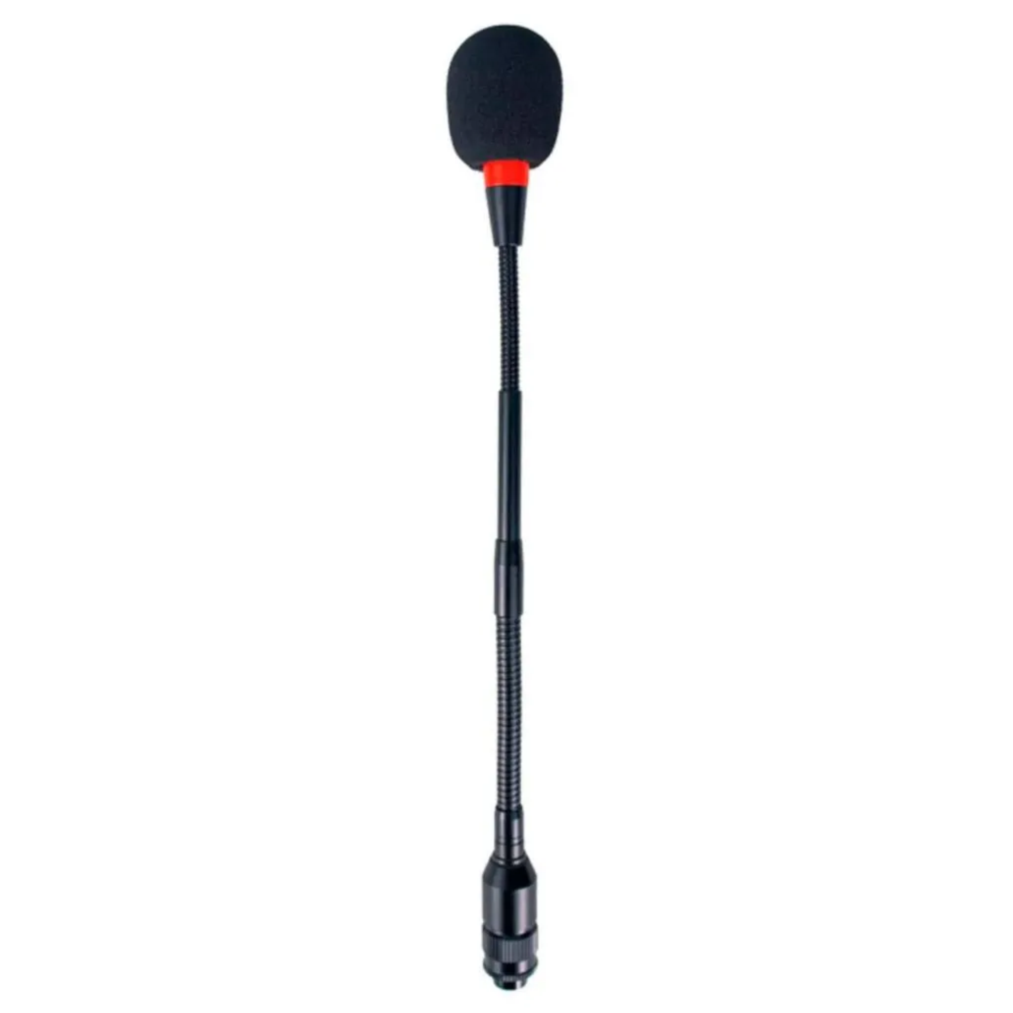 Microfone Gooseneck Kadosh KG-760C Condensador Cardioide com Haste Metálica Flexível de 60 cm, Conexão XLR e Phantom Power