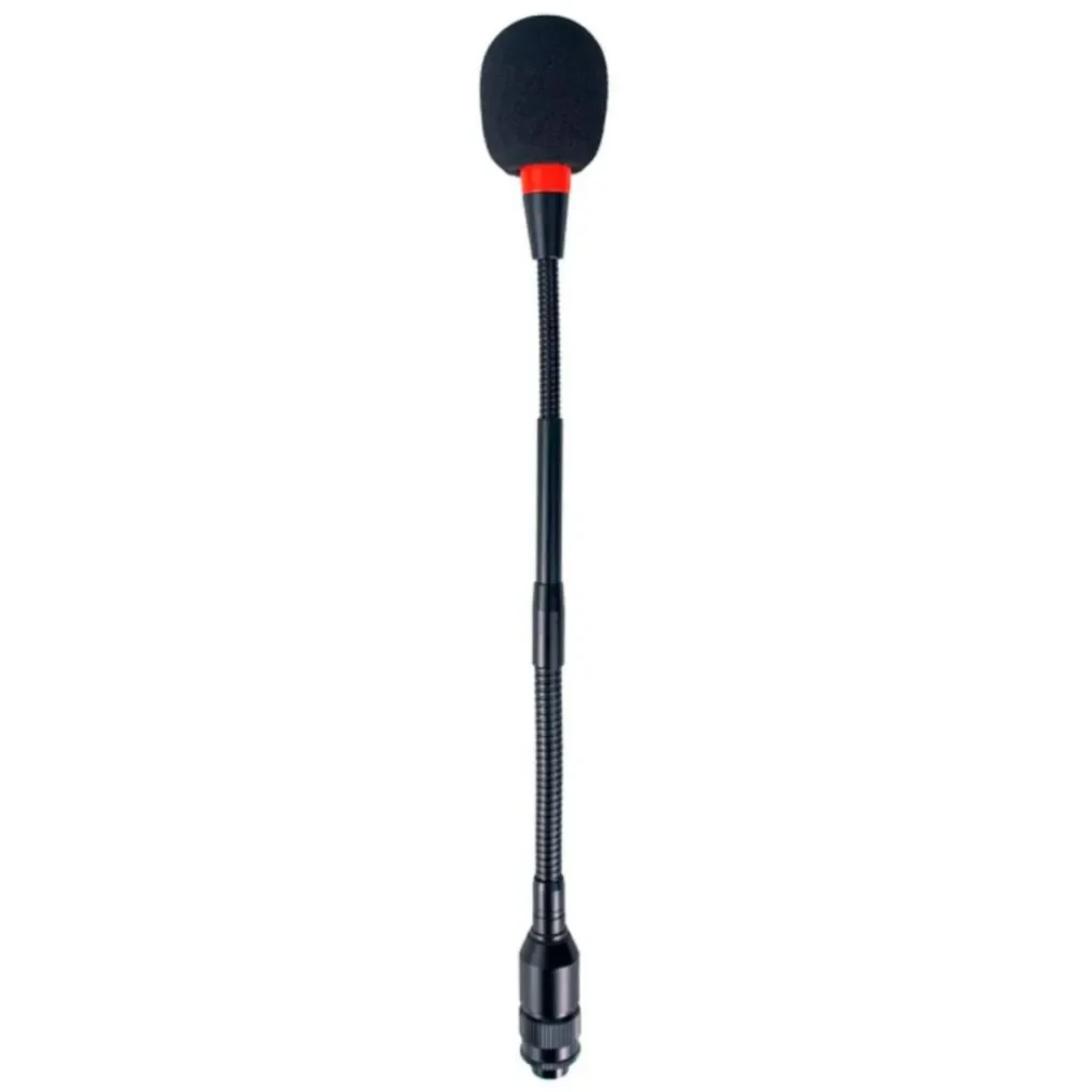 Microfone Gooseneck Kadosh KG-760C Condensador Cardioide com Haste Metálica Flexível de 60 cm, Conexão XLR e Phantom Power