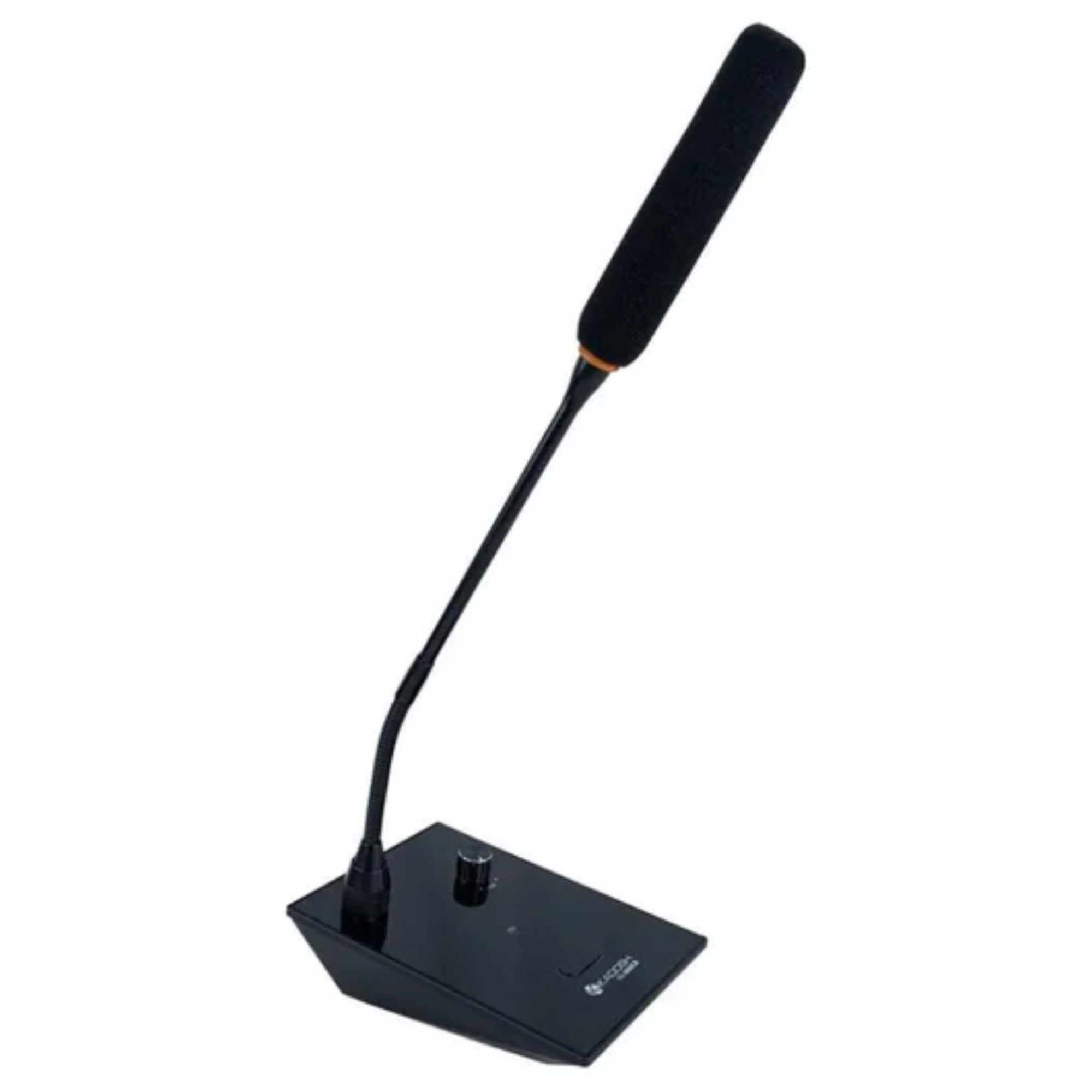 Microfone Gooseneck Kadosh KG-845CB Condensador Cardioide com Haste Metálica de 45 cm Base com Botão On/Off LED Indicador e Phantom Power