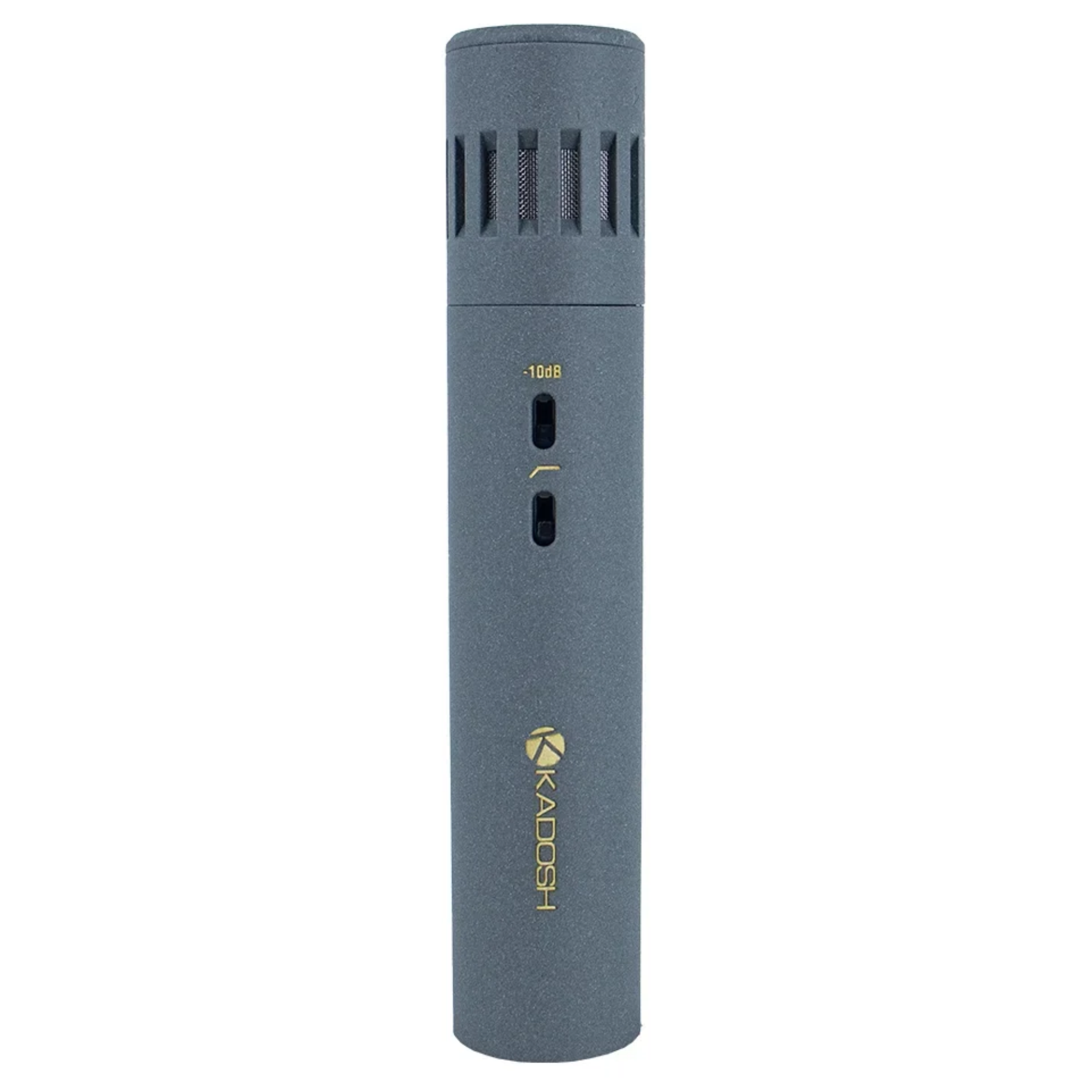 Microfone Condensador Kadosh KR-50 Cardioide para Gravação com Cápsulas Intercambiáveis Conector XLR Banhado a Ouro e Phantom Power 48V