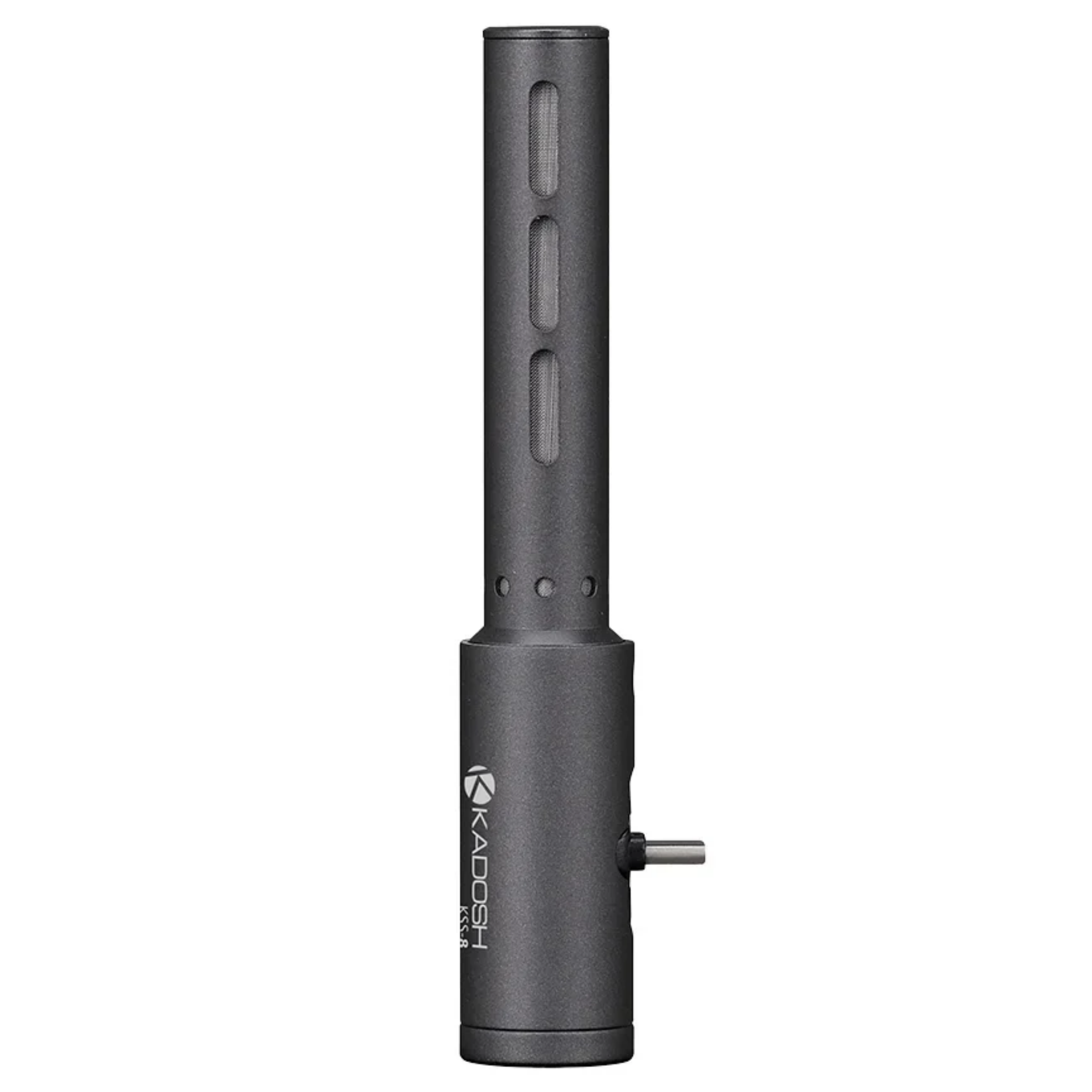 Microfone Condensador Kadosh KSS-8 Cardioide para Smartphone com Conexão USB-C para TRRS e Alimentação por Bateria AA ou Phantom Power 48V
