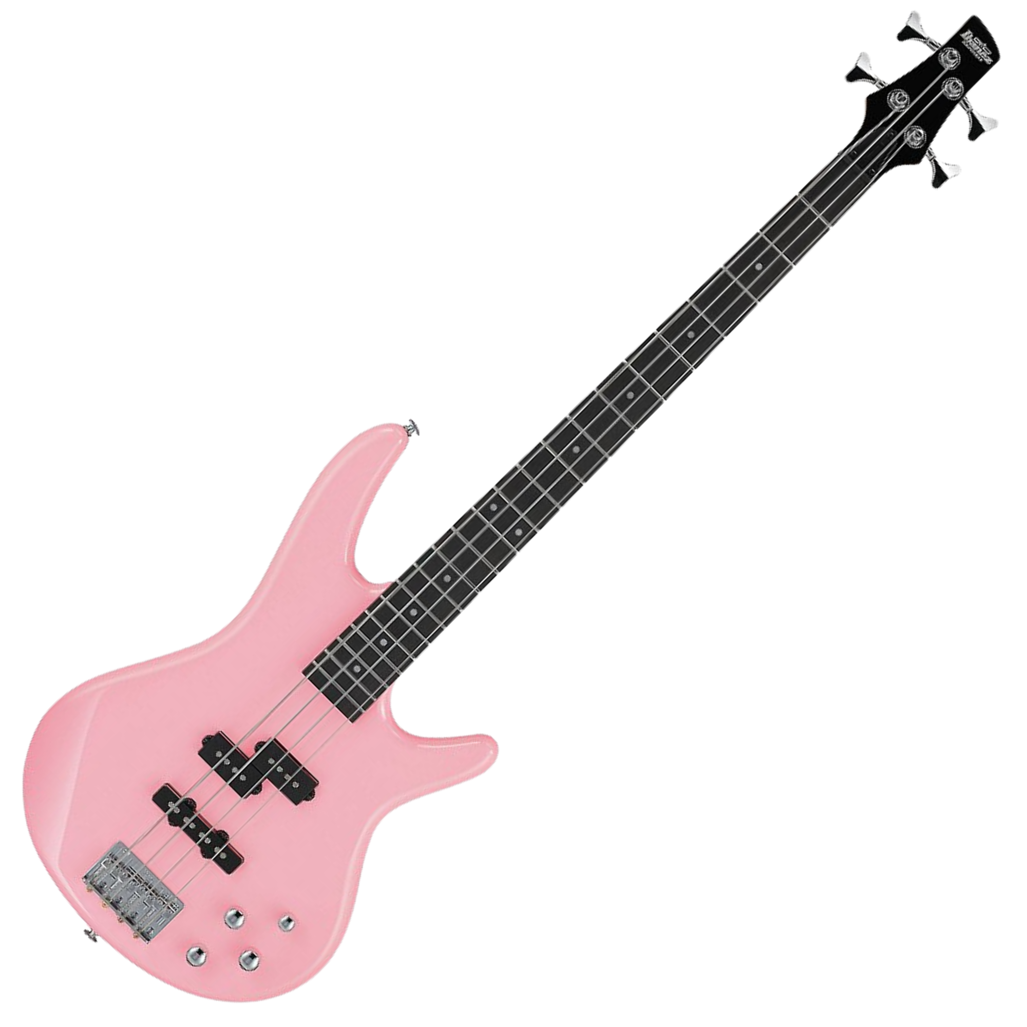 Baixo 4 Cordas Ibanez GSR200-BPK com Captação Dynamix e Cor Baby Pink