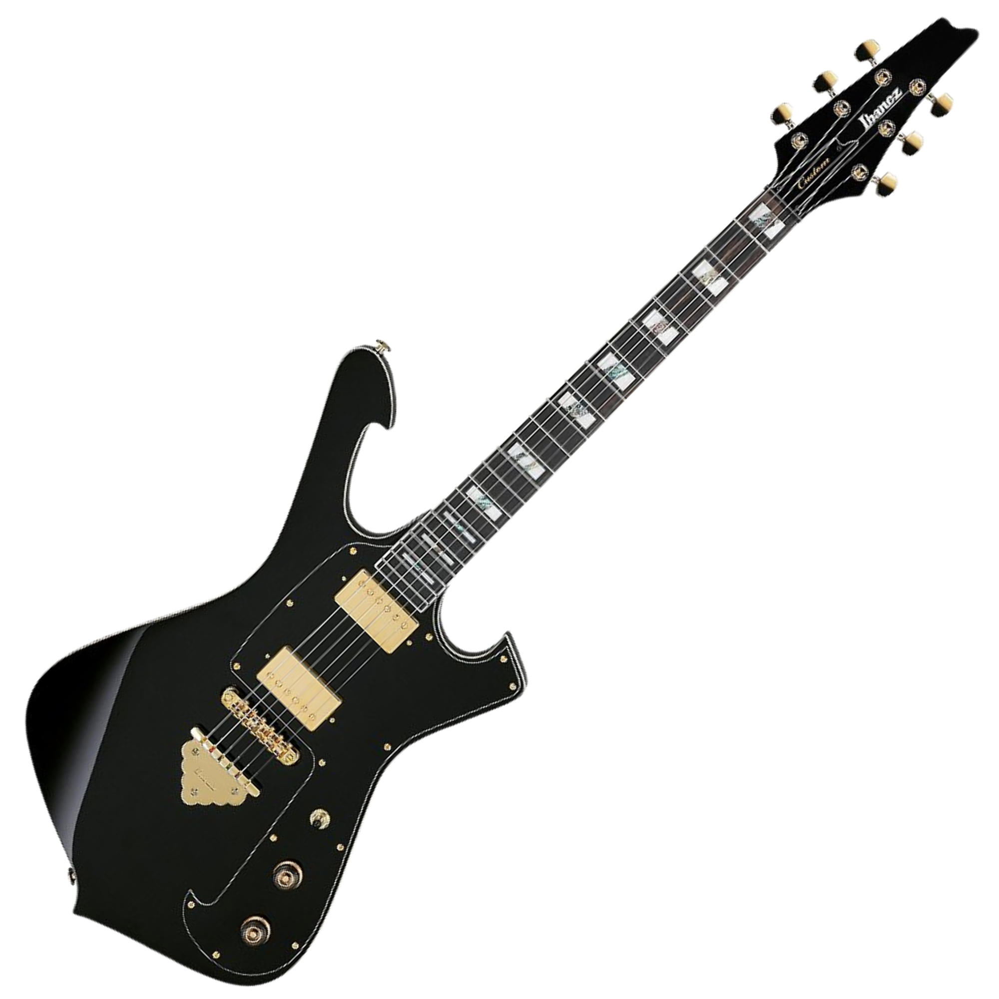 Guitarra Elétrica Ibanez FRM350-BK 6 Cordas com Ponte Fixa e Preto