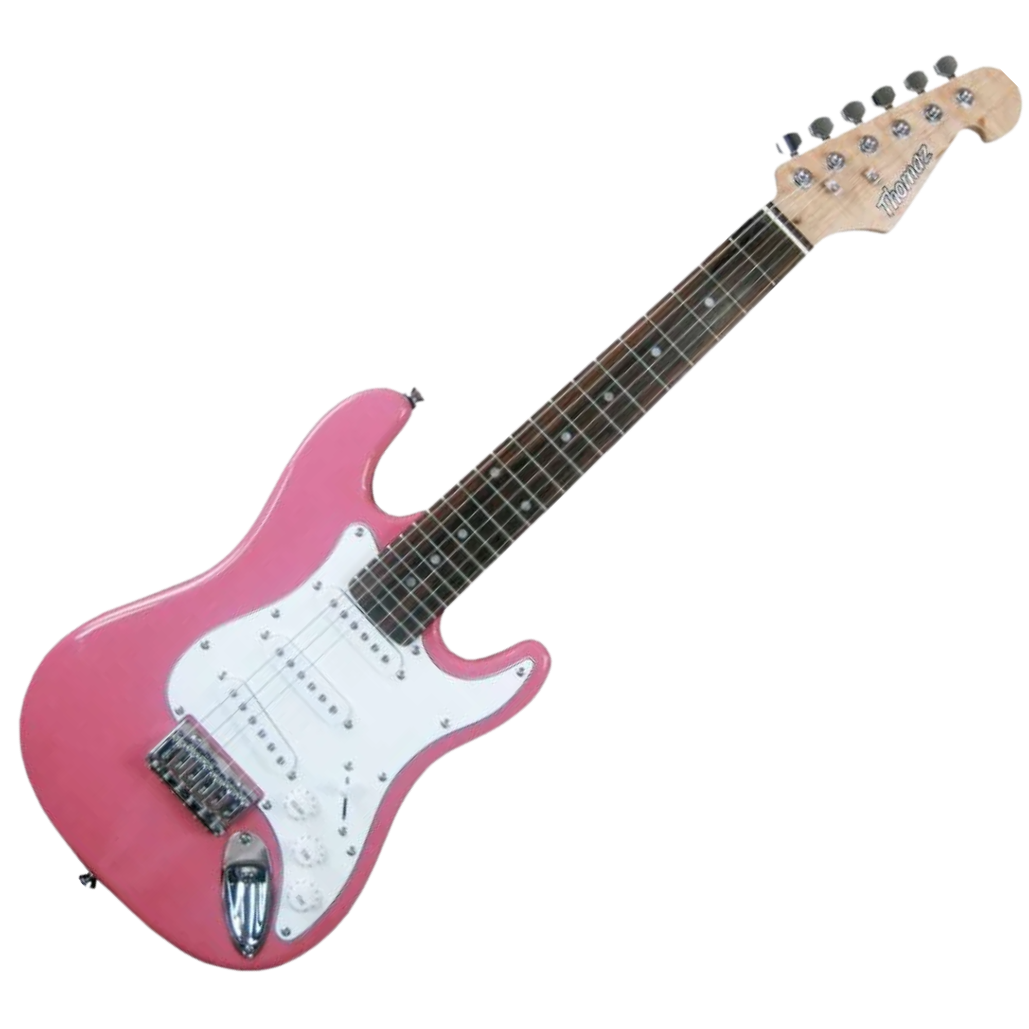 Guitarra Elétrica Kids Teg 30 Rosa Thomaz