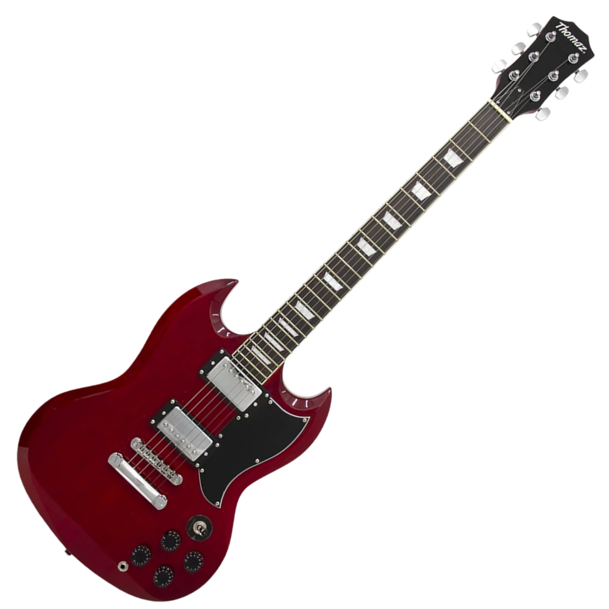 Guitarra Elétrica Thomaz TEG-340 39 Pol. com Humbucker Vermelho