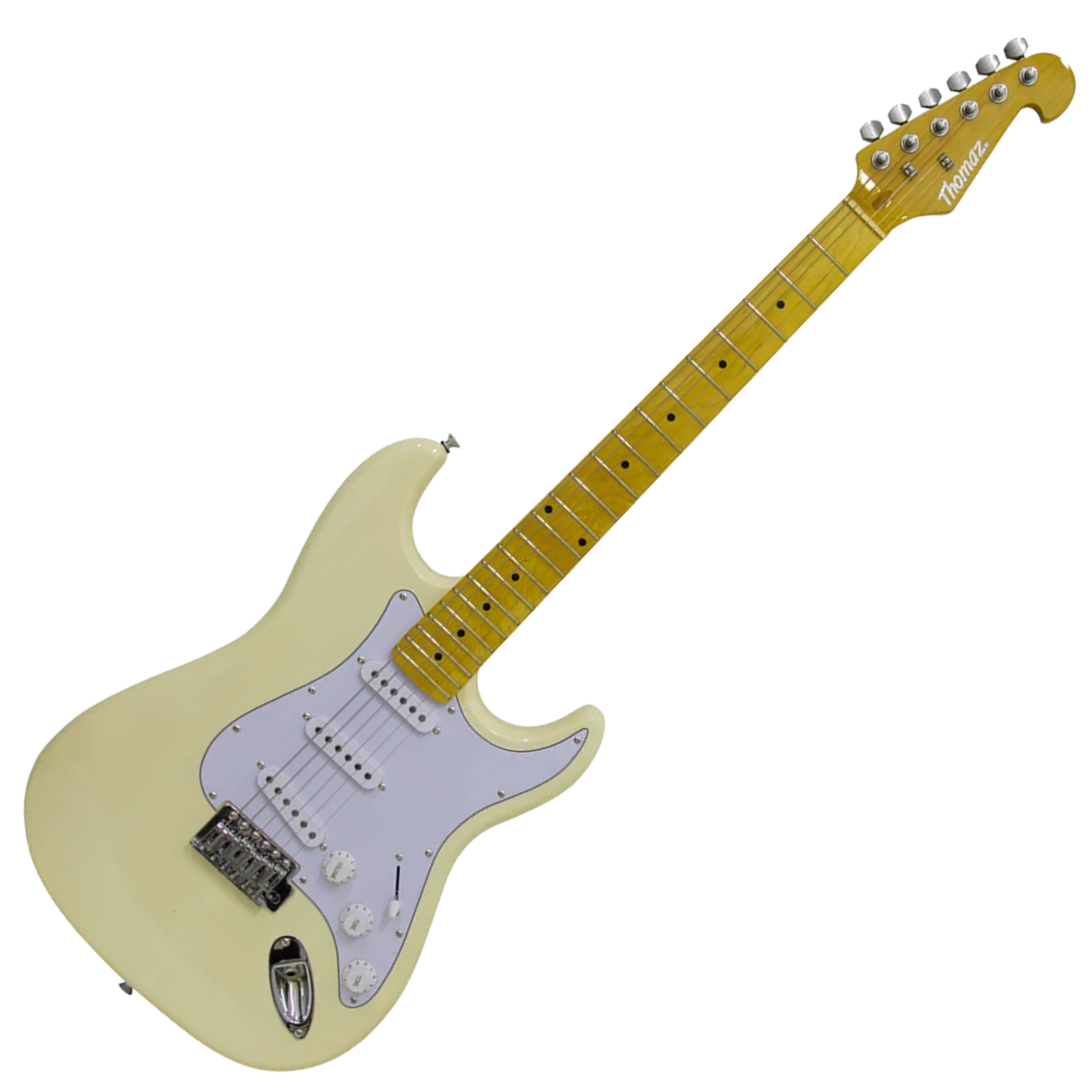 Guitarra Elétrica Thomaz TEG-400V 3 Singles 5 Posições Vintage White