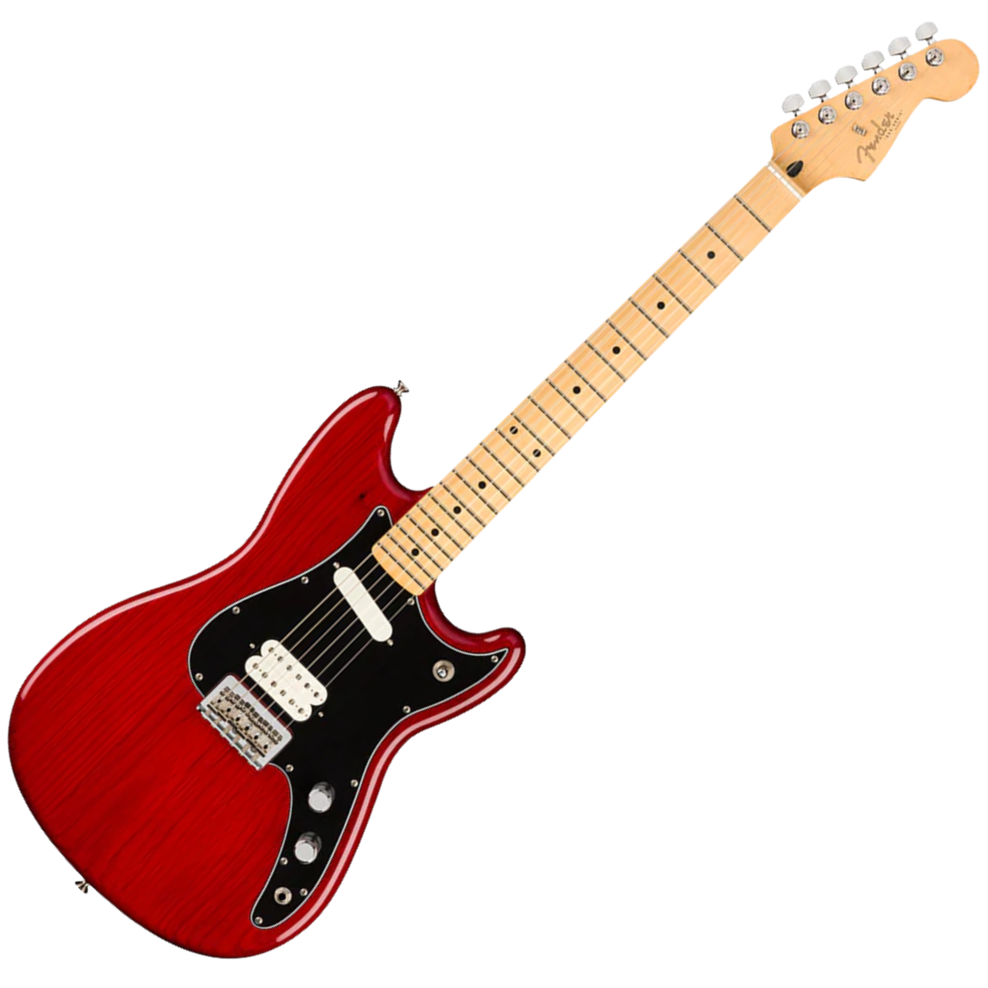 Guitarra Fender Player Duo Sonic™ 24" 22 Trastes Alder Crimson Red Transparent