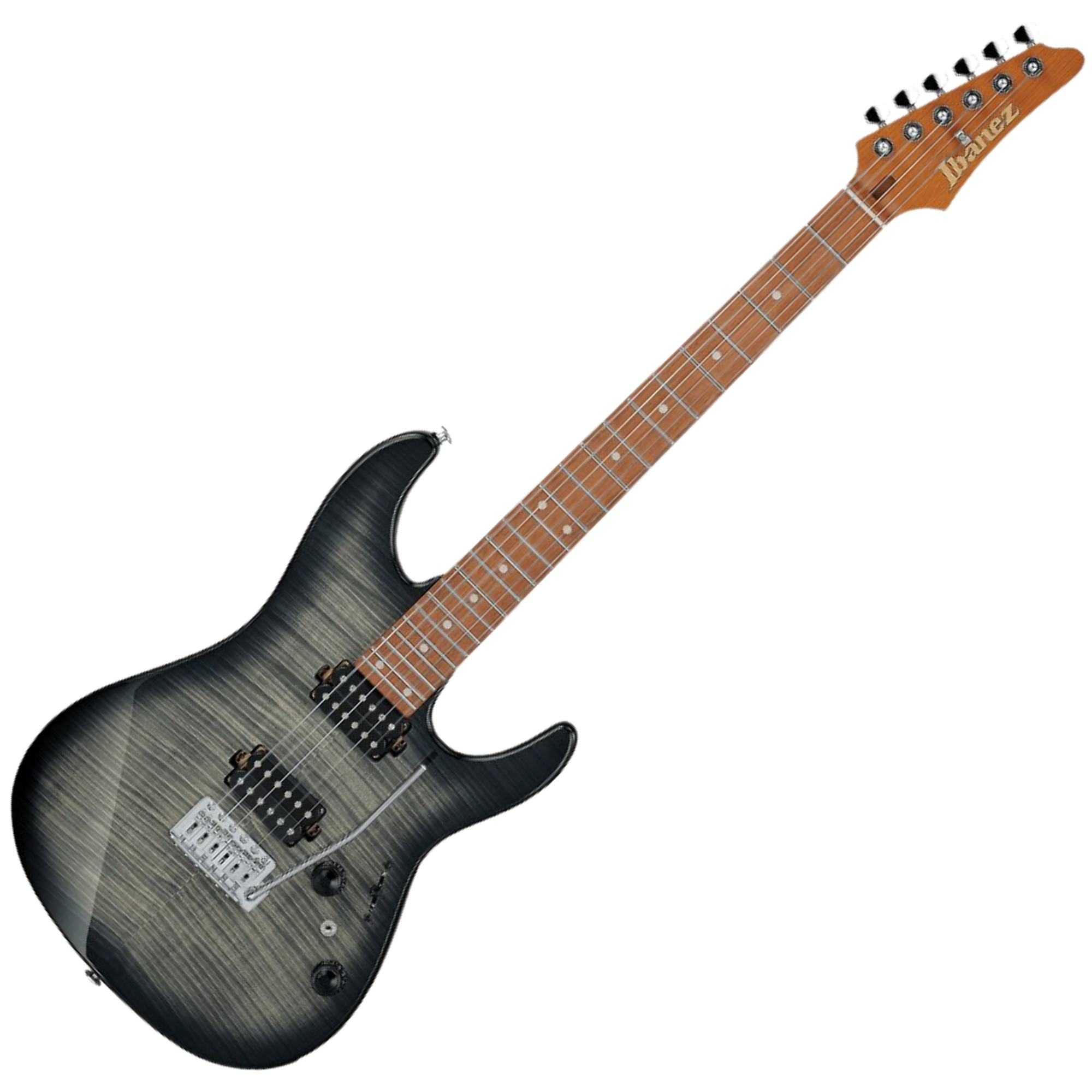 Guitarra Transparent Black Sunburst Ibanez AZ AZ24S1F-TKS