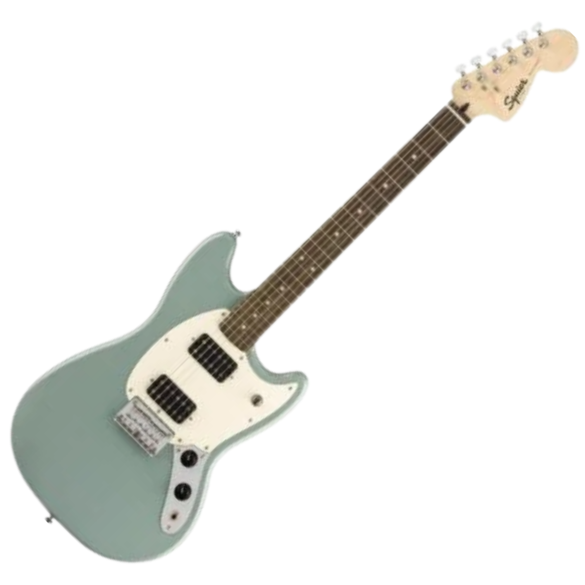 Guitarra Squier Bullet Mustang HH Corpo Fino e Leve Sonic Gray